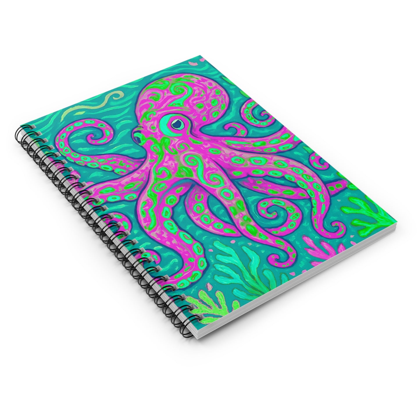 Spiral Notebook - Purple Kraken Joe