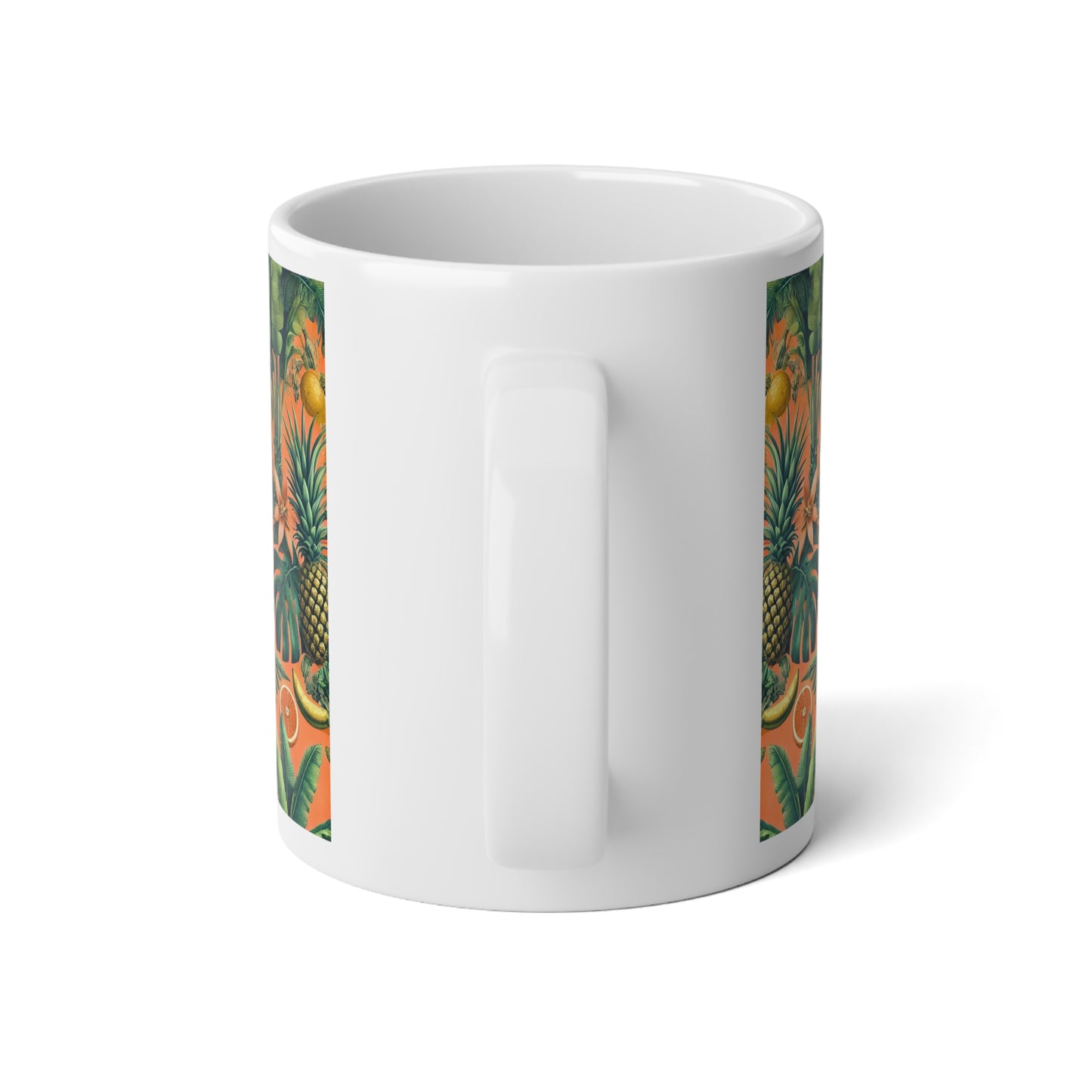 Jumbo Mug, 20oz, More Tropical Fruit Orange | Tropical Coffee Cup