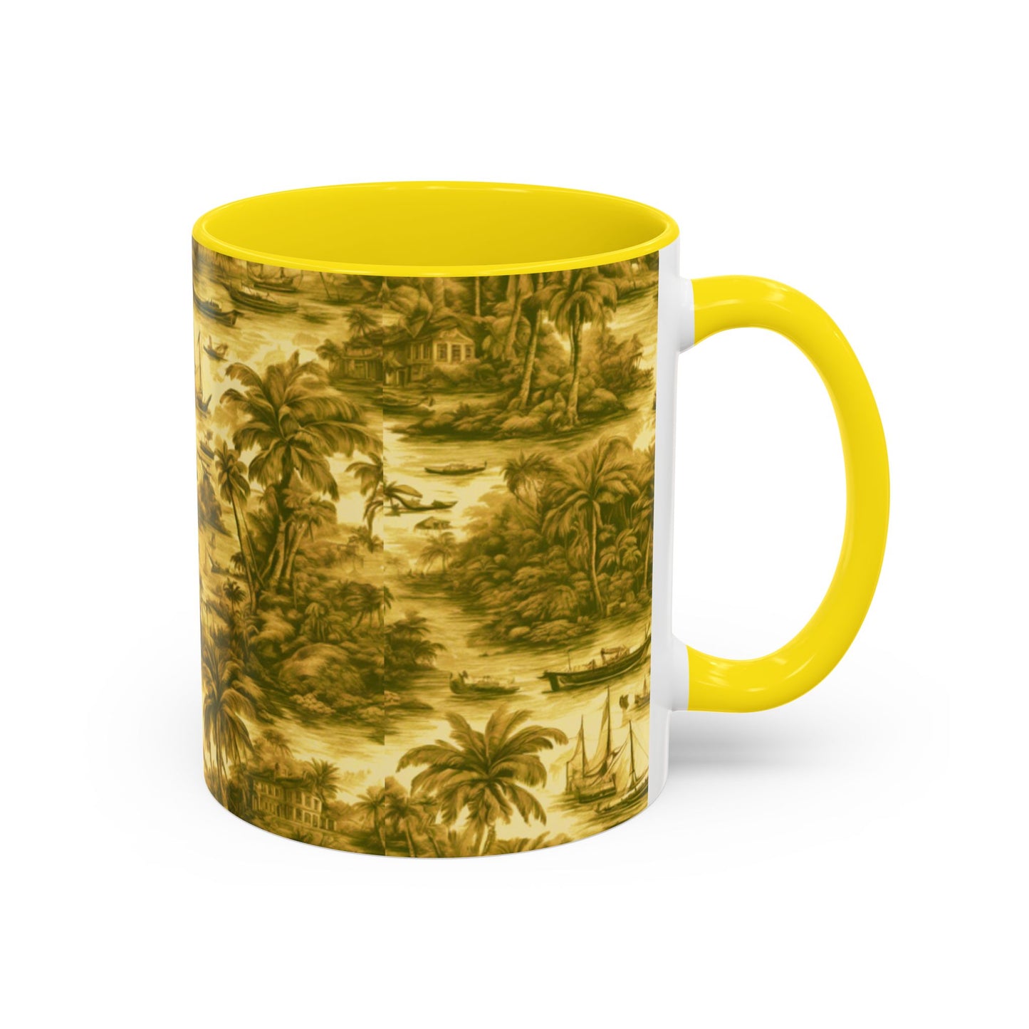 Copy of Accent Coffee Mug (11, 15oz), 8 Colors - Tiki Boss Loika