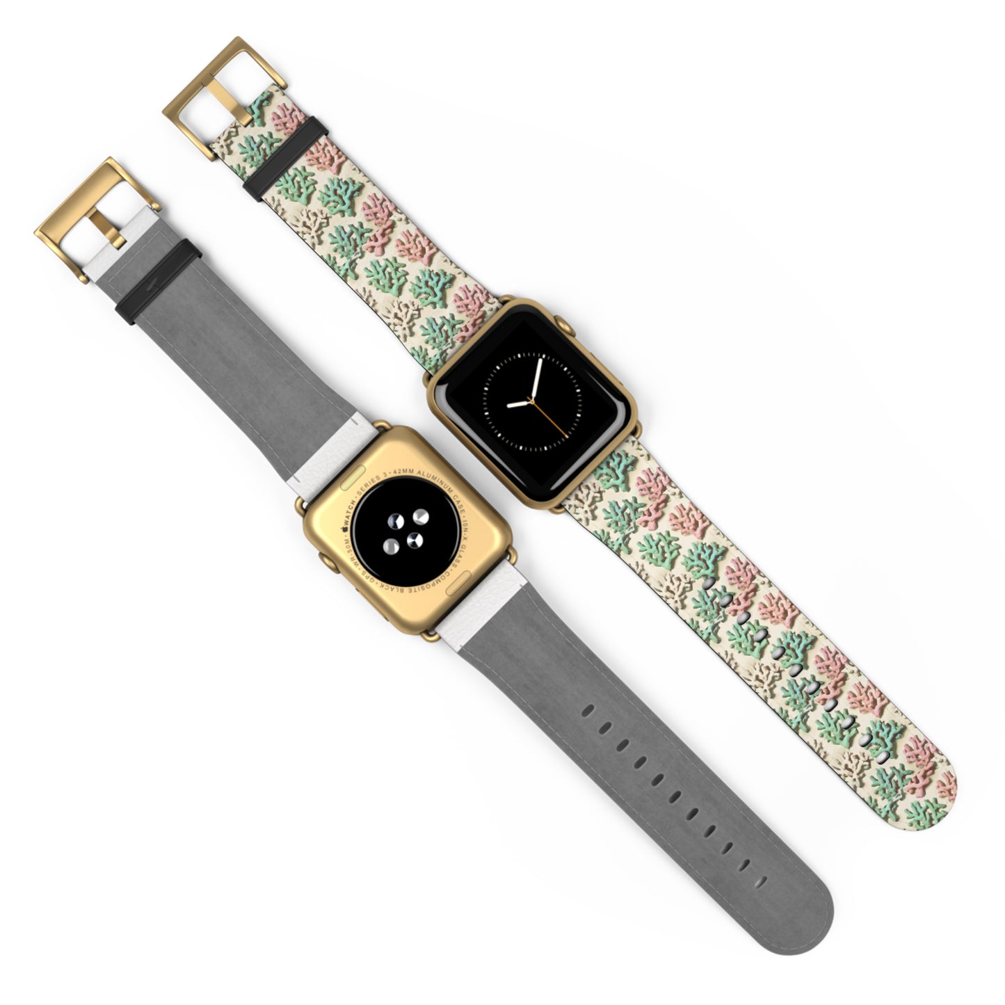 Apple Watch Band - Corals, Cream