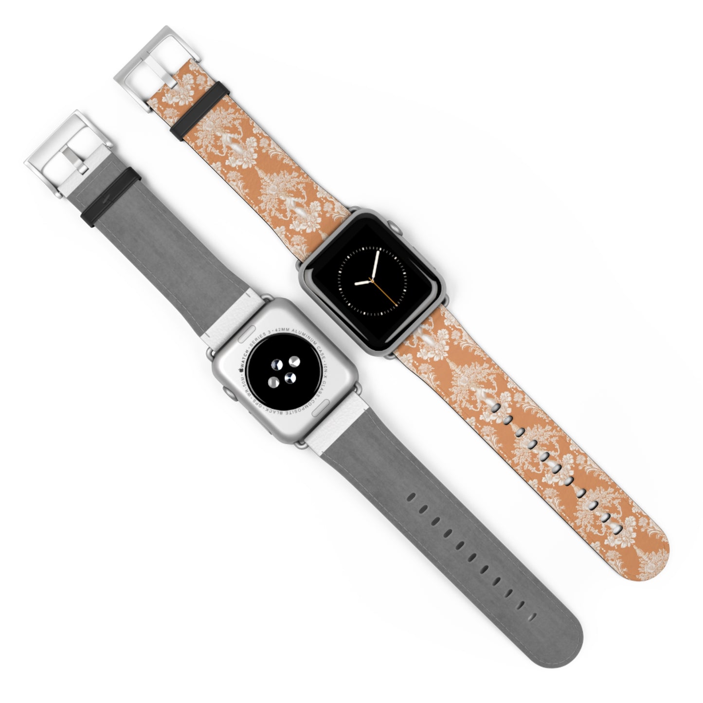 Apple Watch Band - Pearl Lady Toile, melon