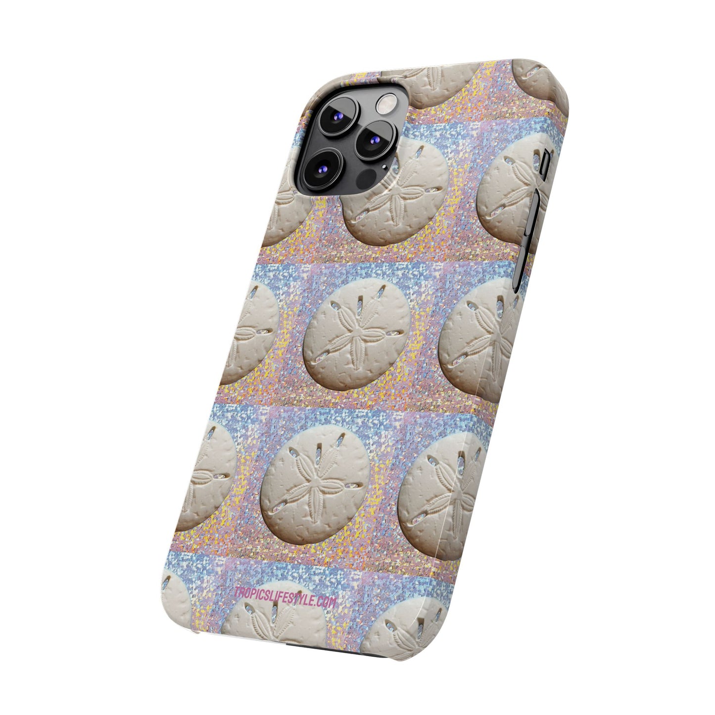 Slim Phone Cases - Disco Sand Dollar