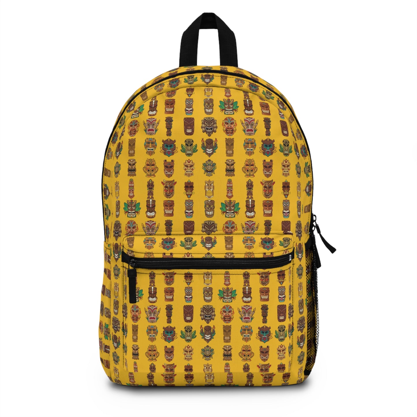 Tropical Backpack  / Tiny Tiki Dudes, Yellow