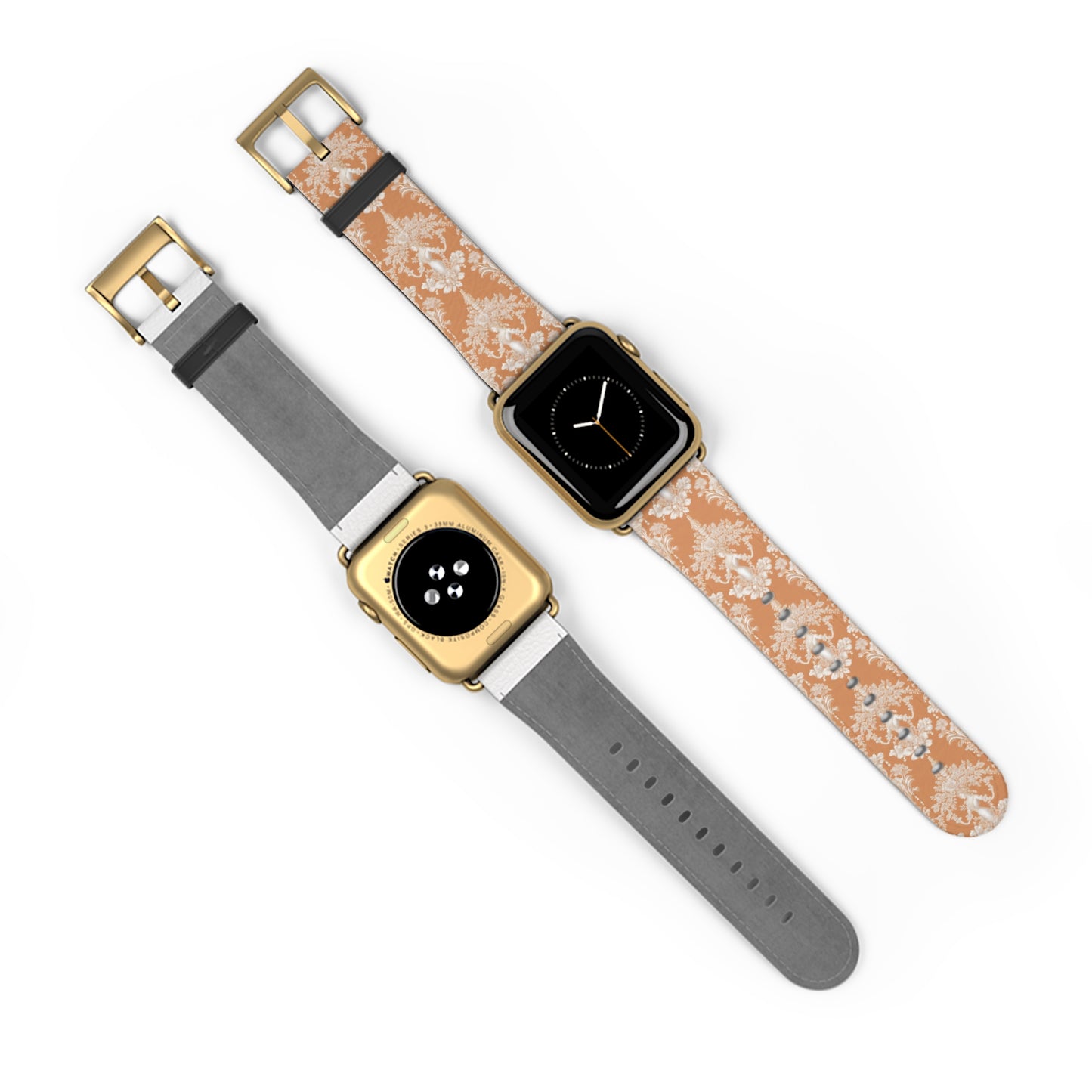 Apple Watch Band - Pearl Lady Toile, melon