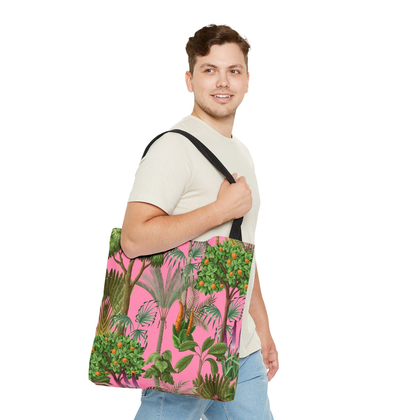 Rainforest Pinks Tote Bag - 3 Sizes