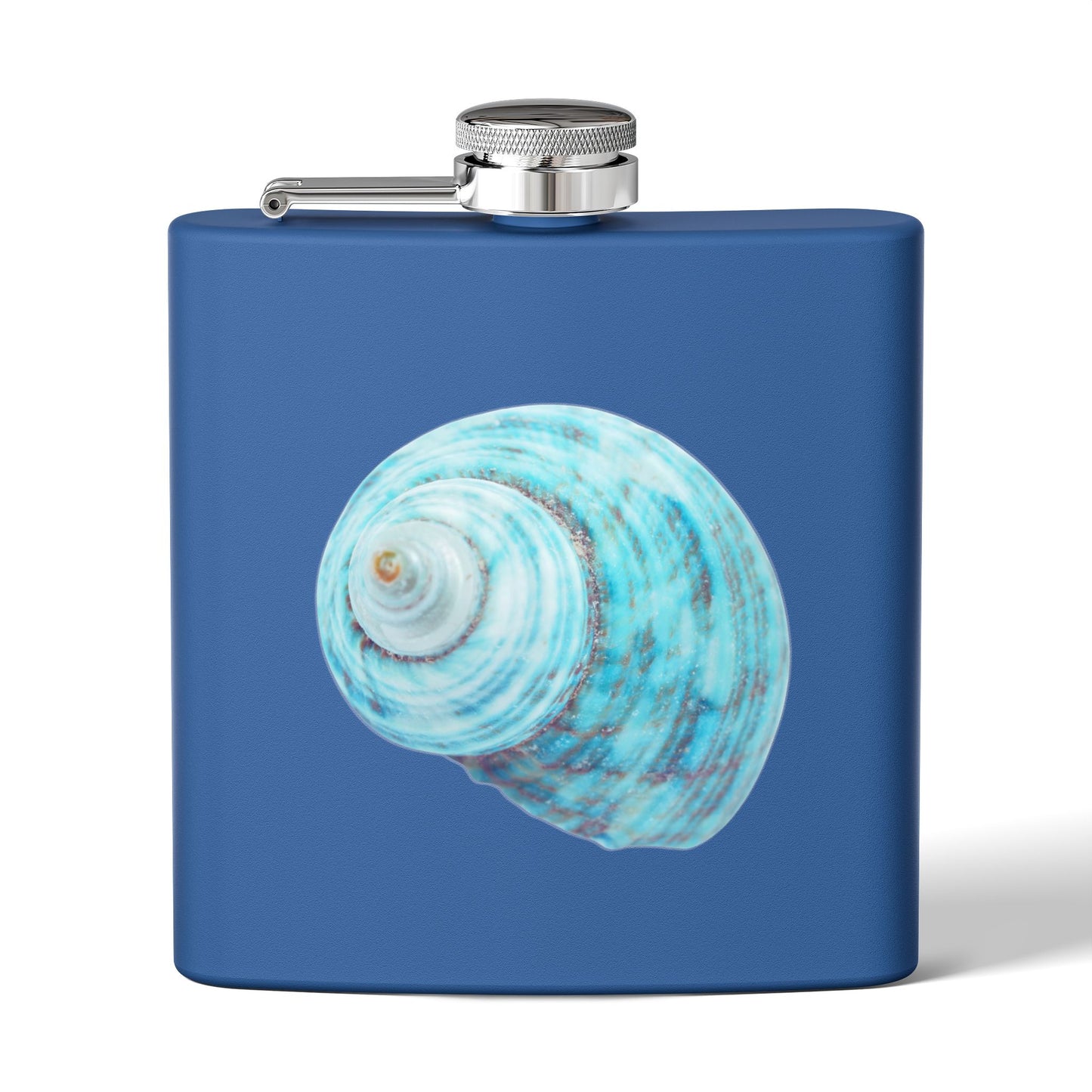 Tropical Stainless Steel 6 oz. Flask, Many Colors  – Real Jade Turbo Shell