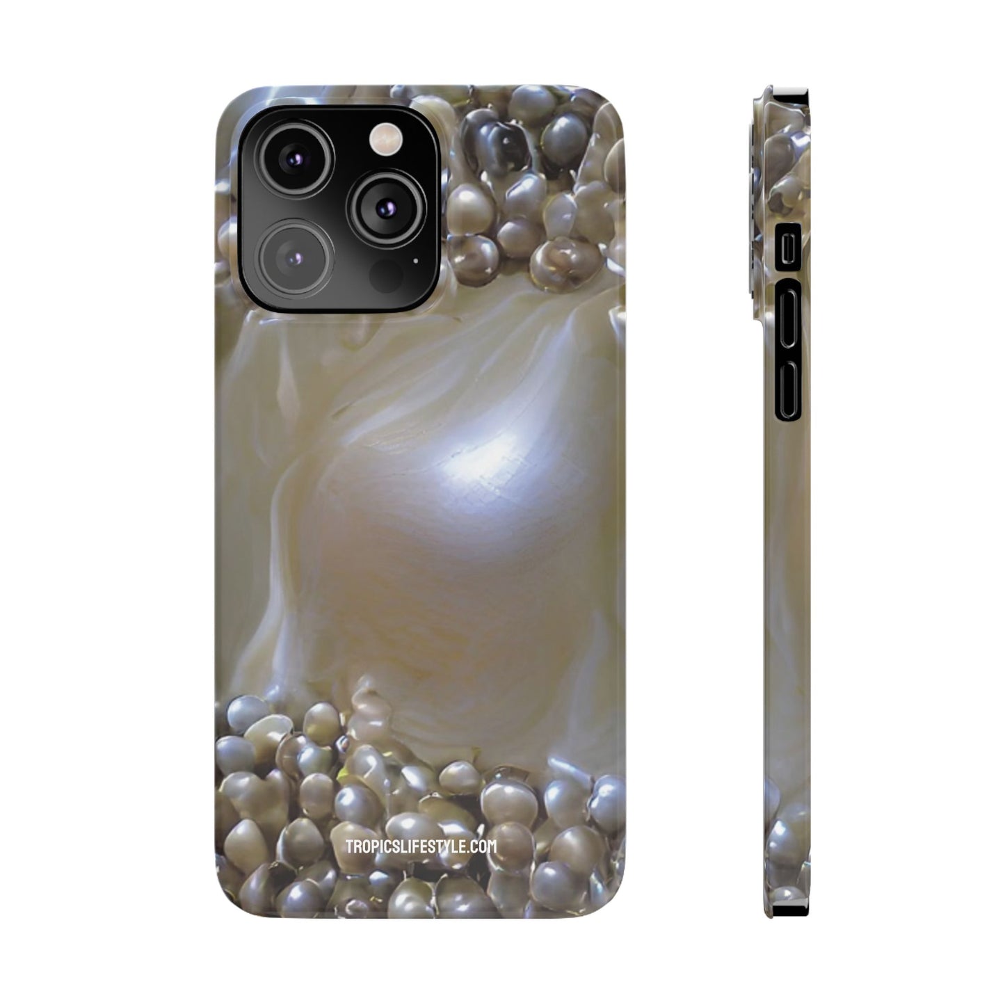 Slim Phone Cases - Natural Pearls Dream