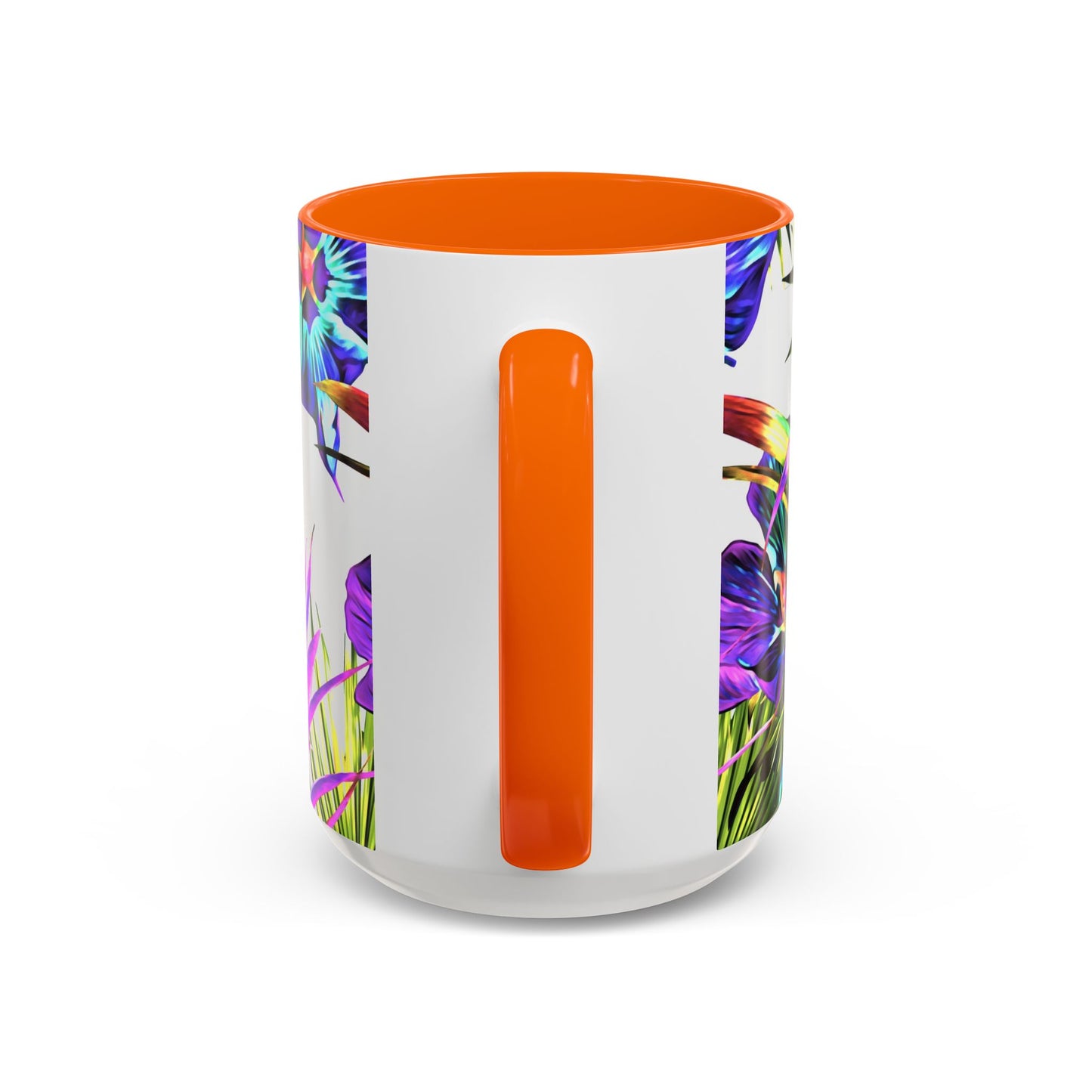 Accent Coffee Mug (11, 15oz), Plant Palooza, white / Various Colors