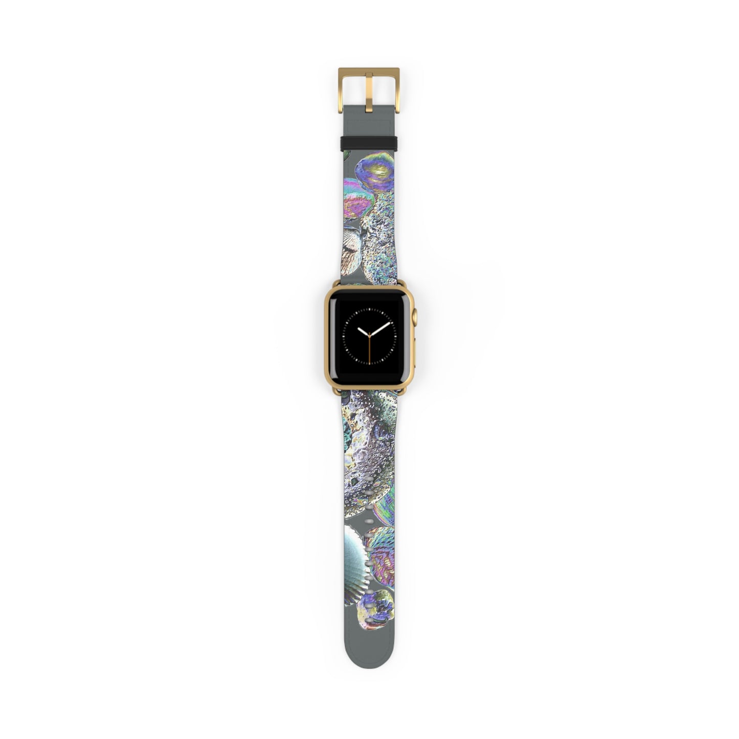 Apple Watch Band - Heatwave Seashell Collection, dark grey