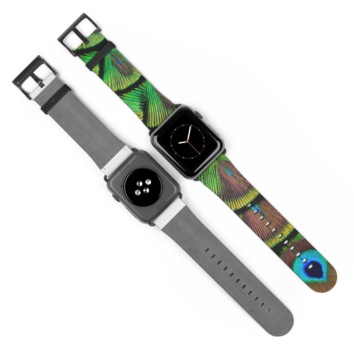 Apple Watch Band - Peacock Feather Party