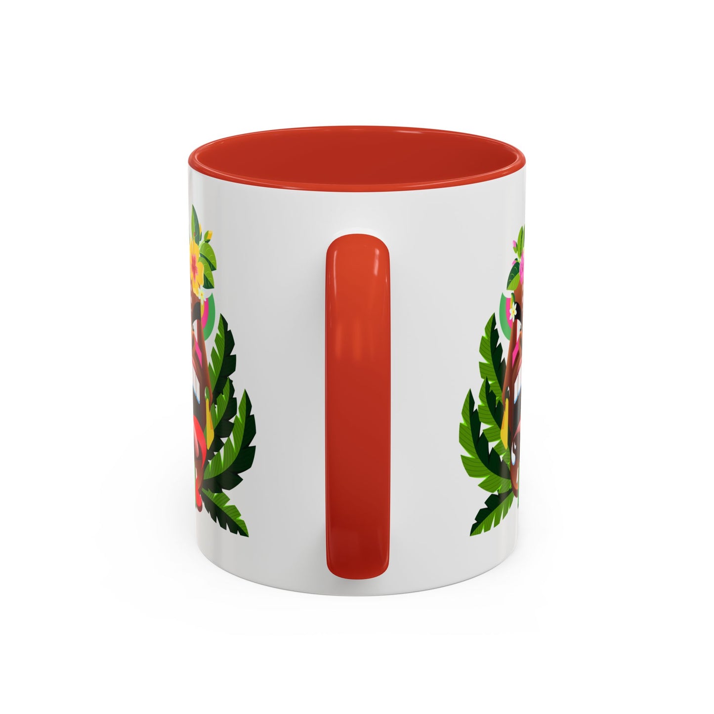 Accent Coffee Mug (11, 15oz), 8 Colors - Tiki Boss Alelo