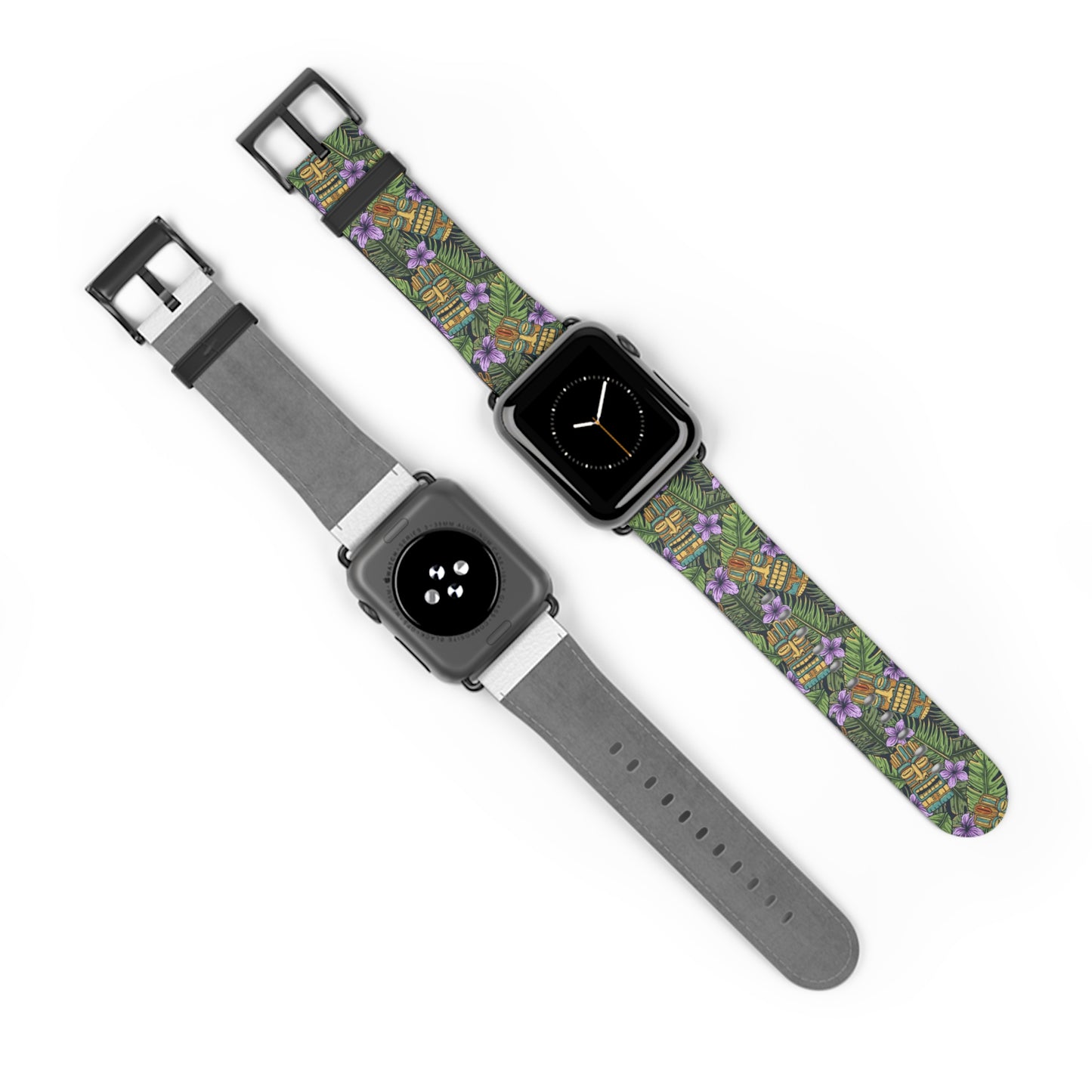 Apple Watch Band - Tiki Purple Greenery