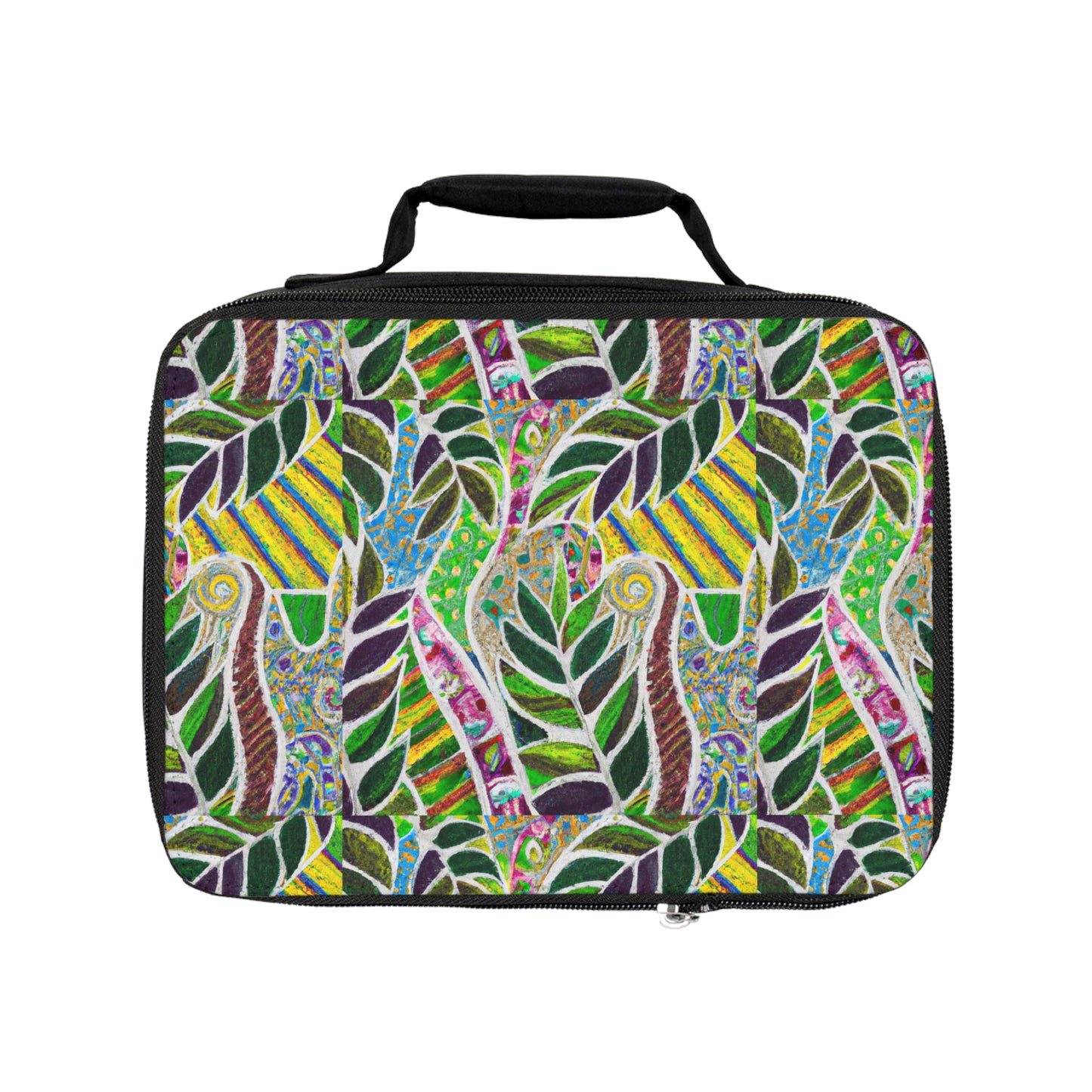 Amazon Whimsy Lunch Bag - Eco-Friendly Insulated Tote, Adult and Child Lunchbox / Perfect for Picnics, Beach Outings