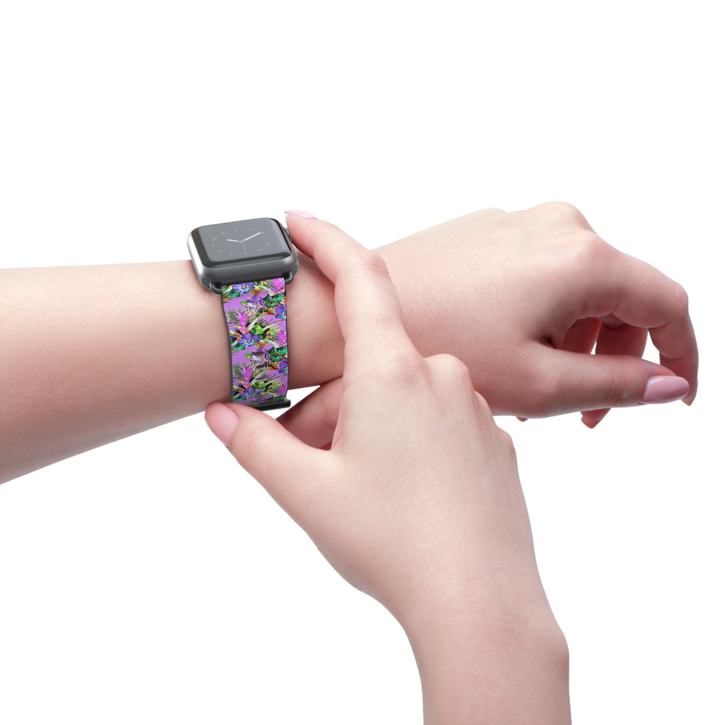 Apple Watch Band - Plant Palooza, purple