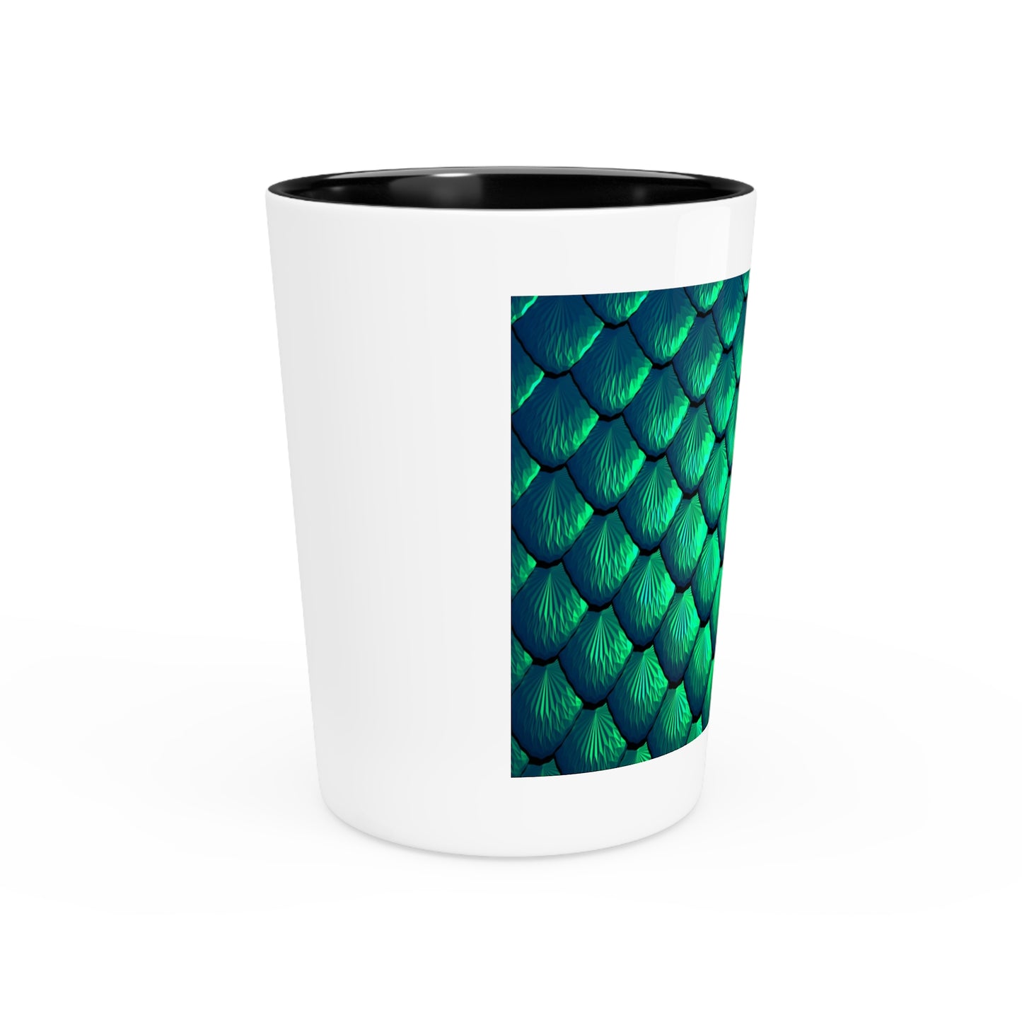 Ceramic Shot Glass - Pretty Mermaid Tail