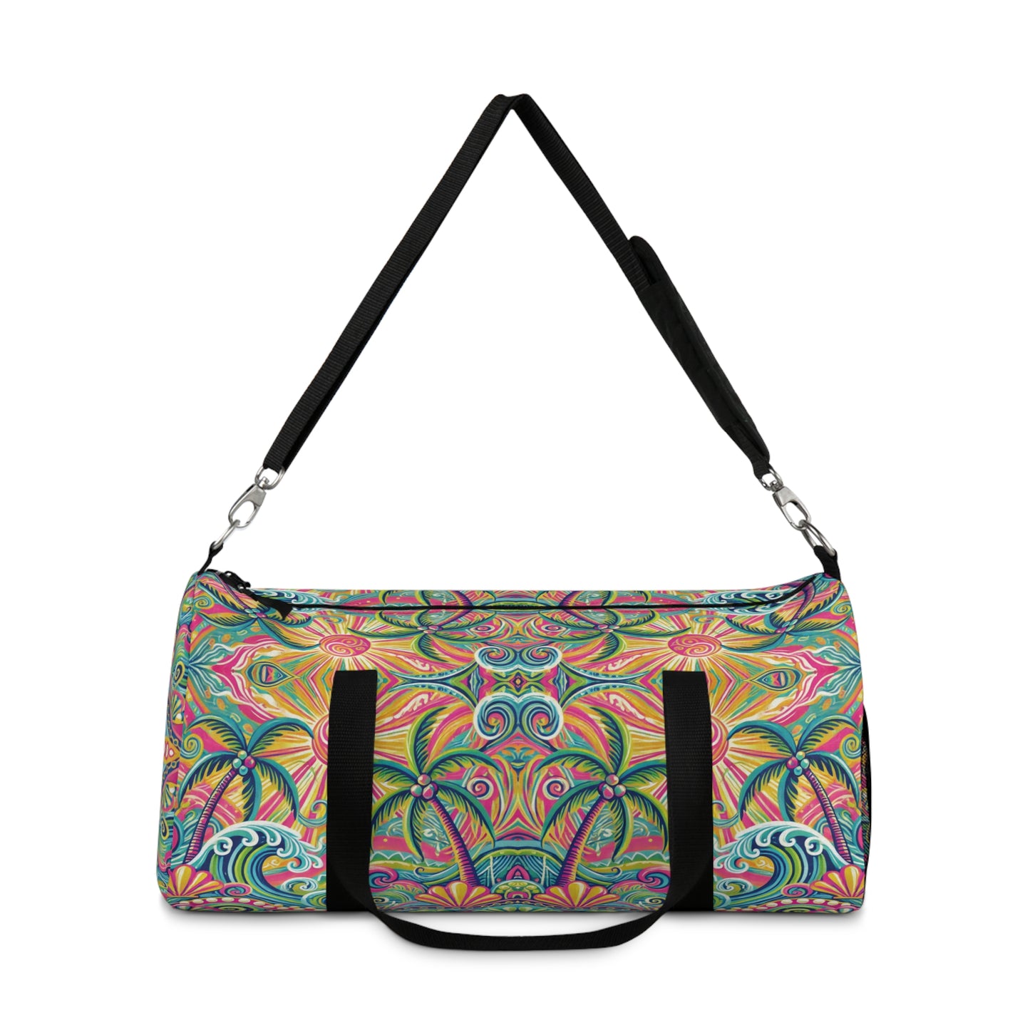 Tropical Rainforest Duffel Bag - Perfect for Travel and Gym / Kaleido Bay