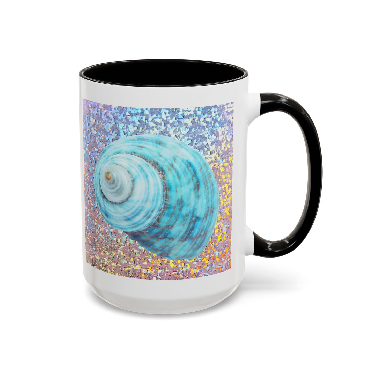 Colorful Mugs (11oz, 15oz), Disco Jade Turbo Shell