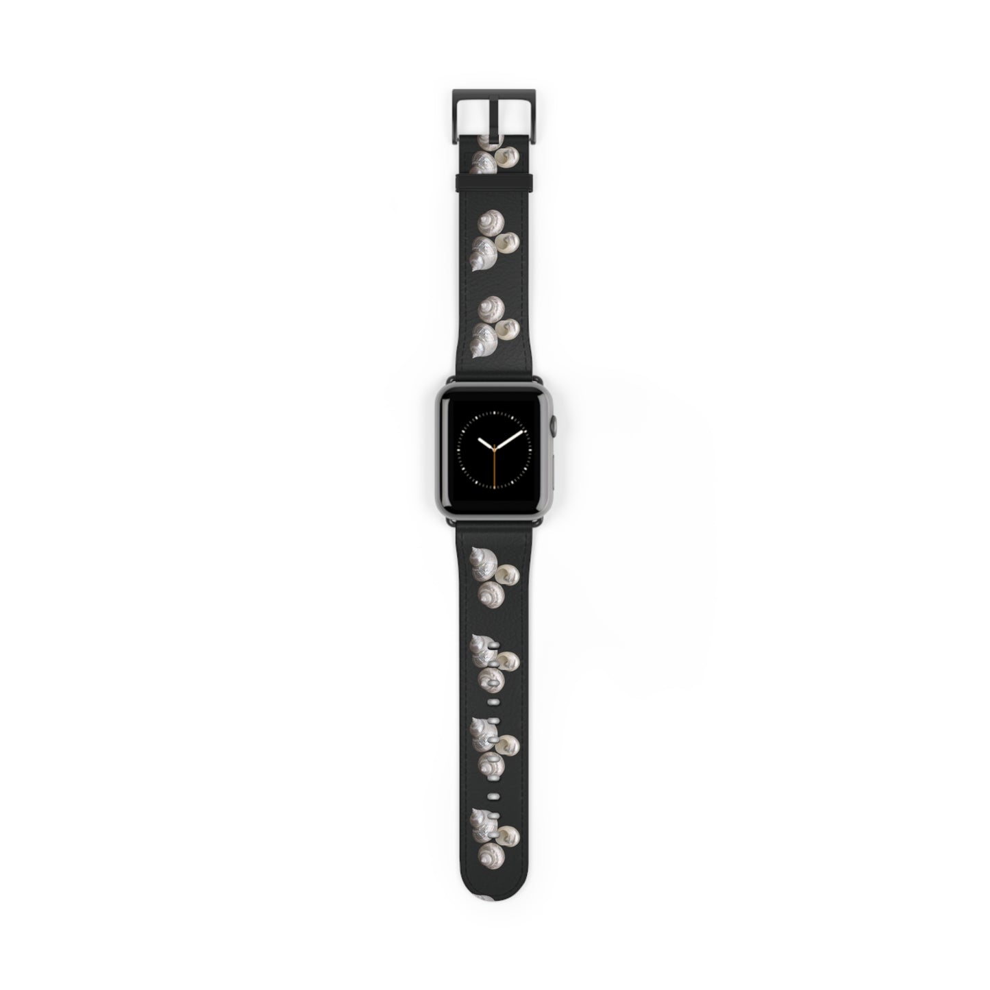 Apple Watch Band - Nautilus Shell Trio, black