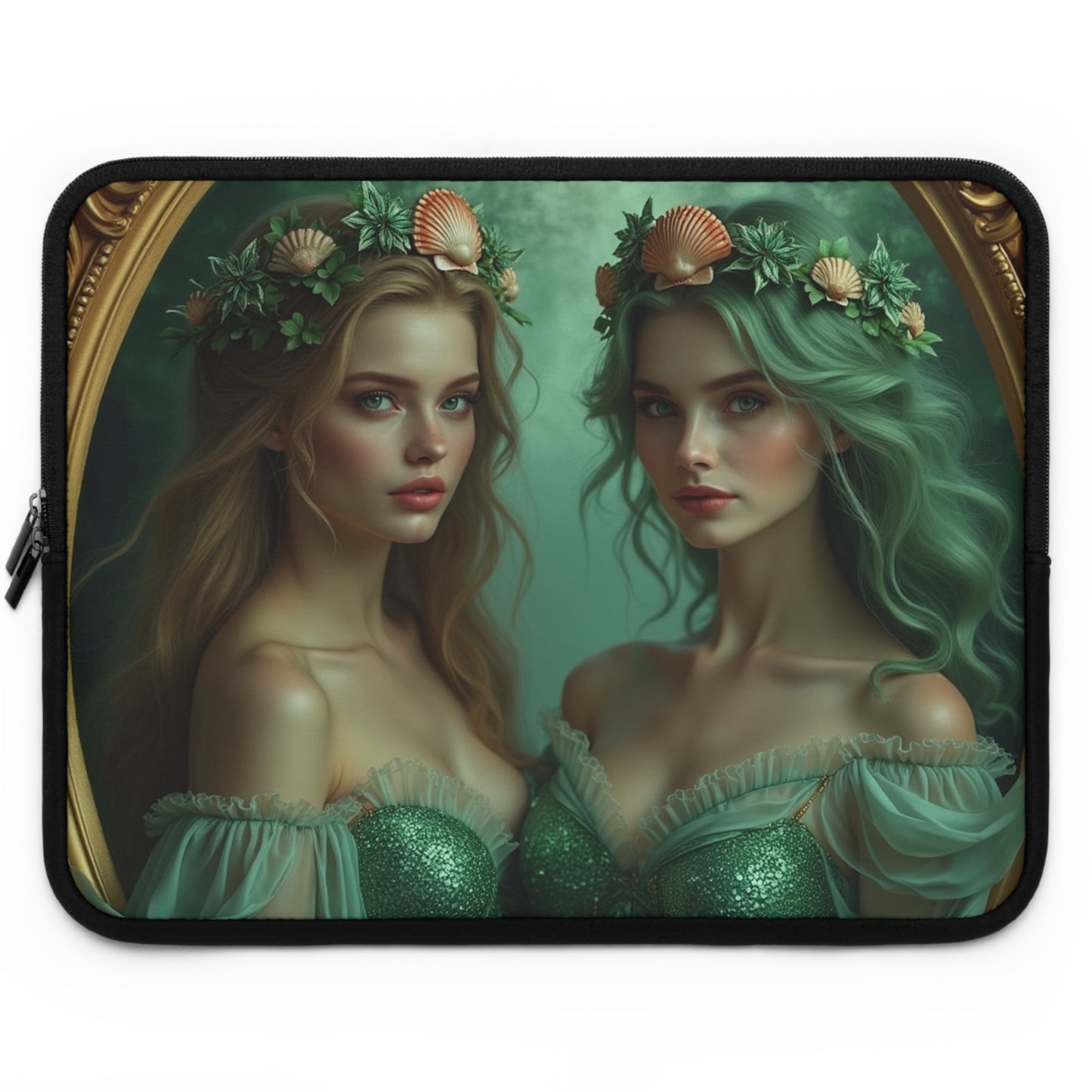 Tropical Laptop Sleeve, 5 Sizes - Perfect for Beach Lovers & Students / Mermaid Princesses
