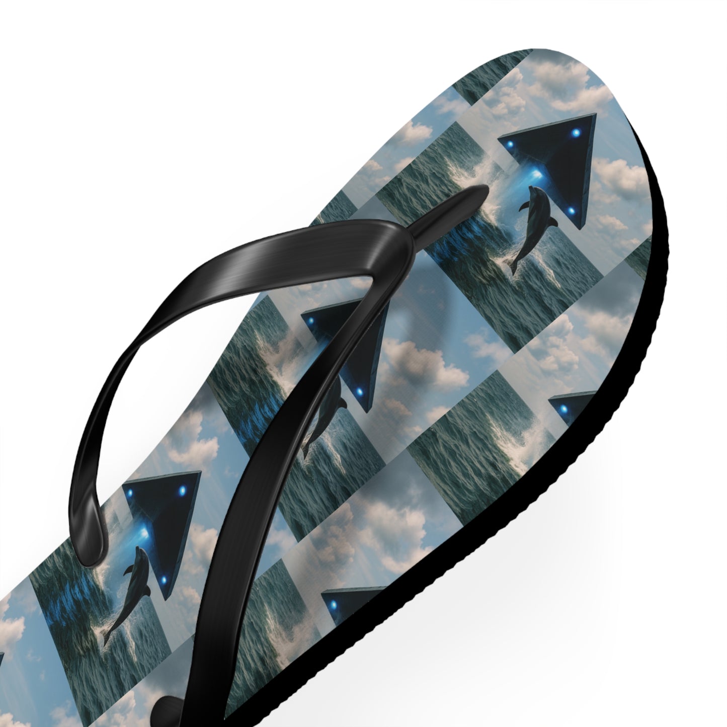 Flip Flops - UFO and Dolphin