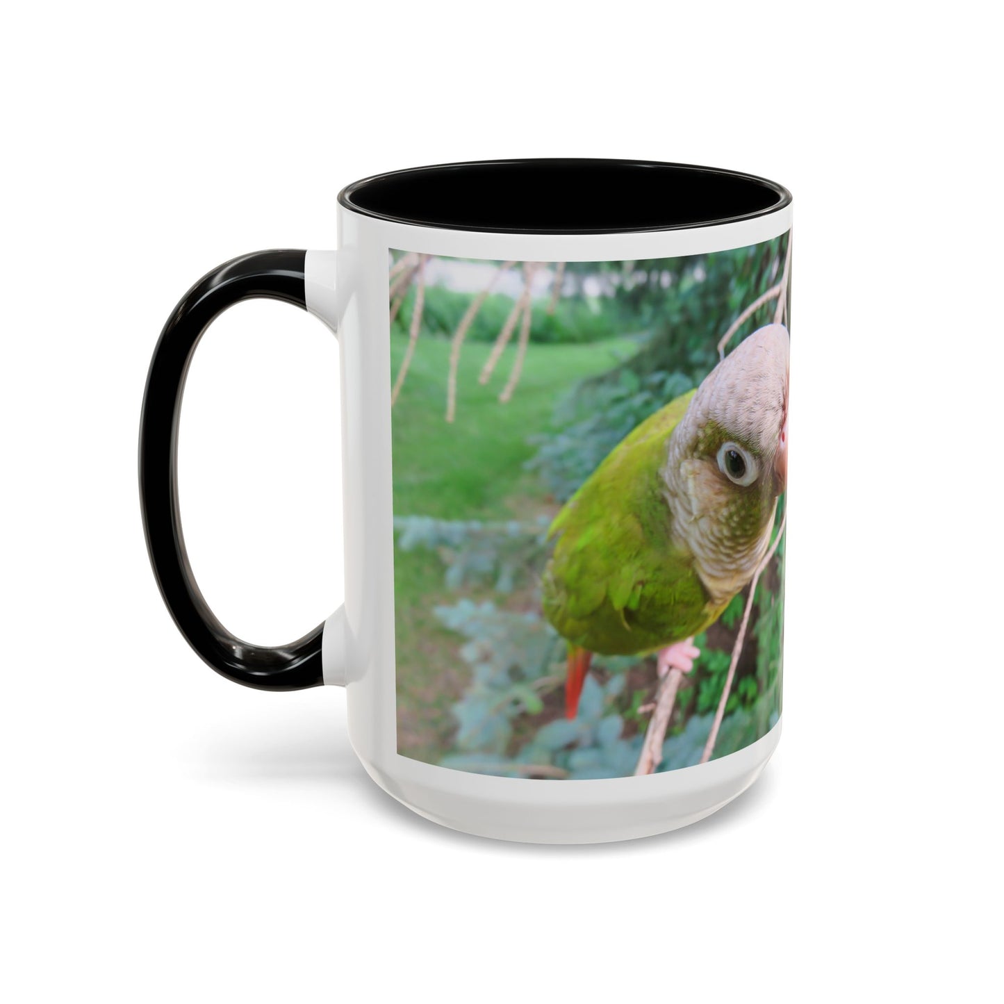 Parrot Accent Coffee Mug (11, 15oz), 8 Colors - Same Snarky Attitude