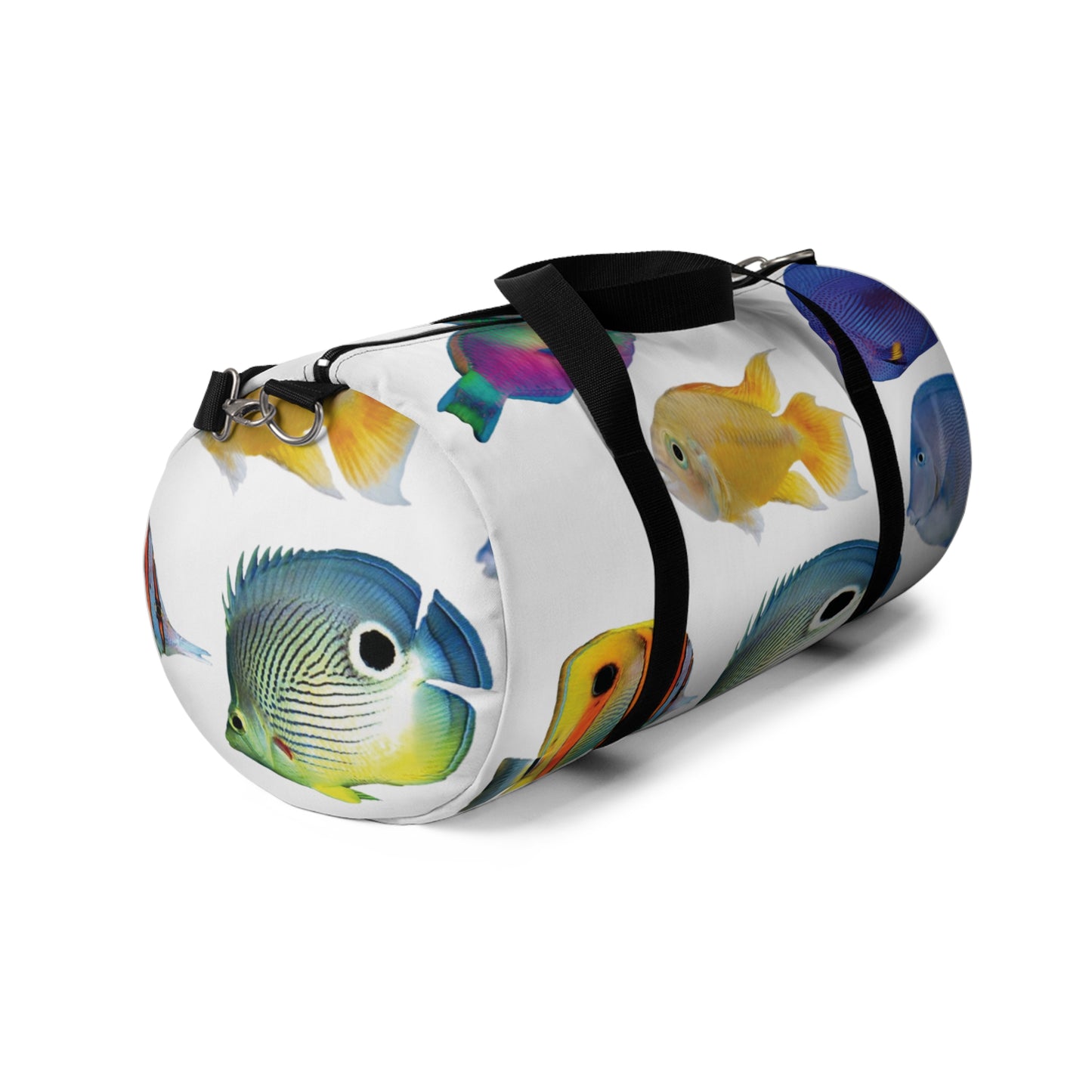 Tropical Rainforest Duffel Bag - Perfect for Travel and Gym / School of Fish