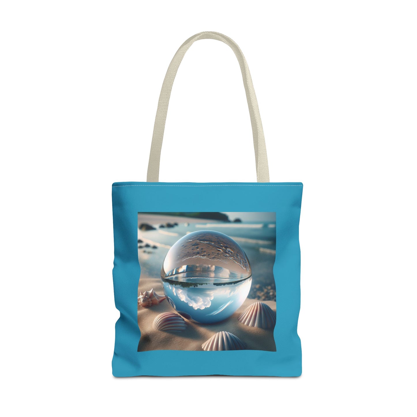 Crystal Ball With Shells Tote Bag - 3 Sizes