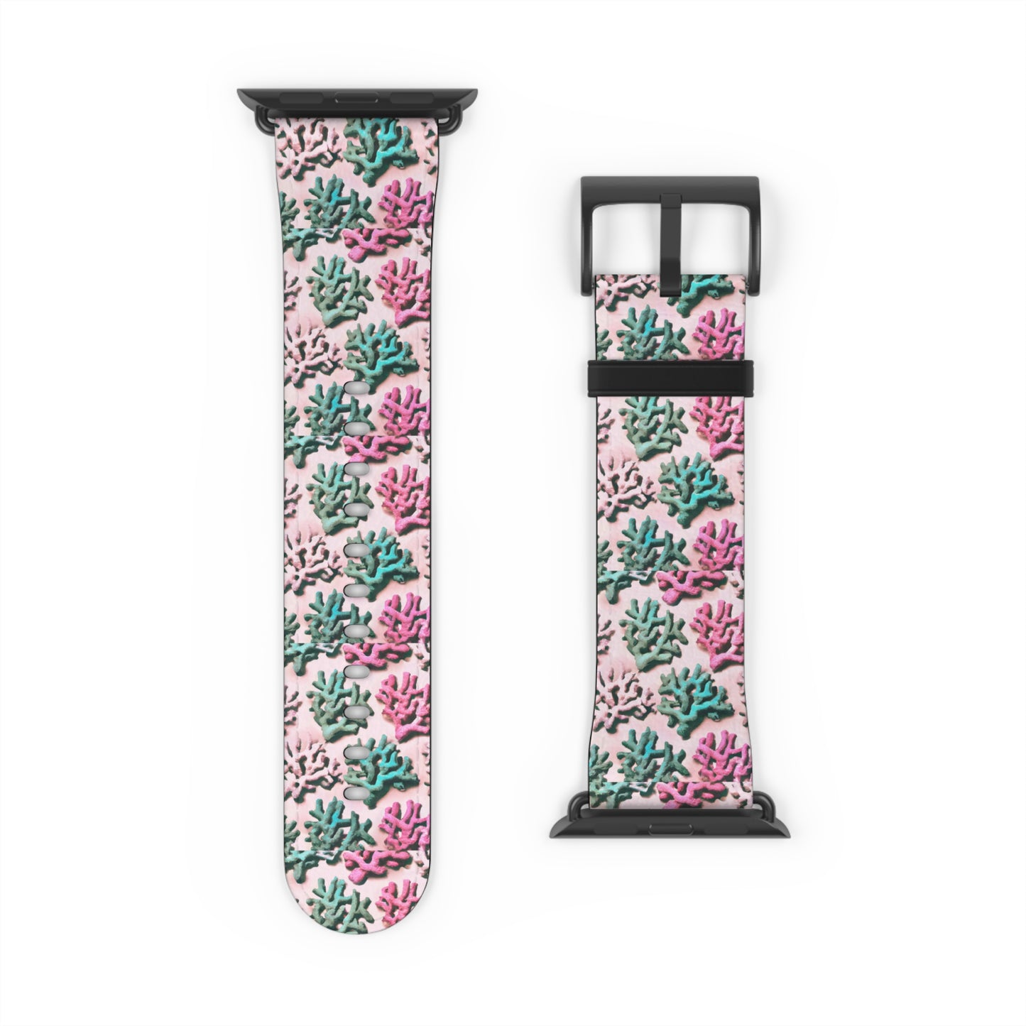 Apple Watch Band - Corals, Sangria