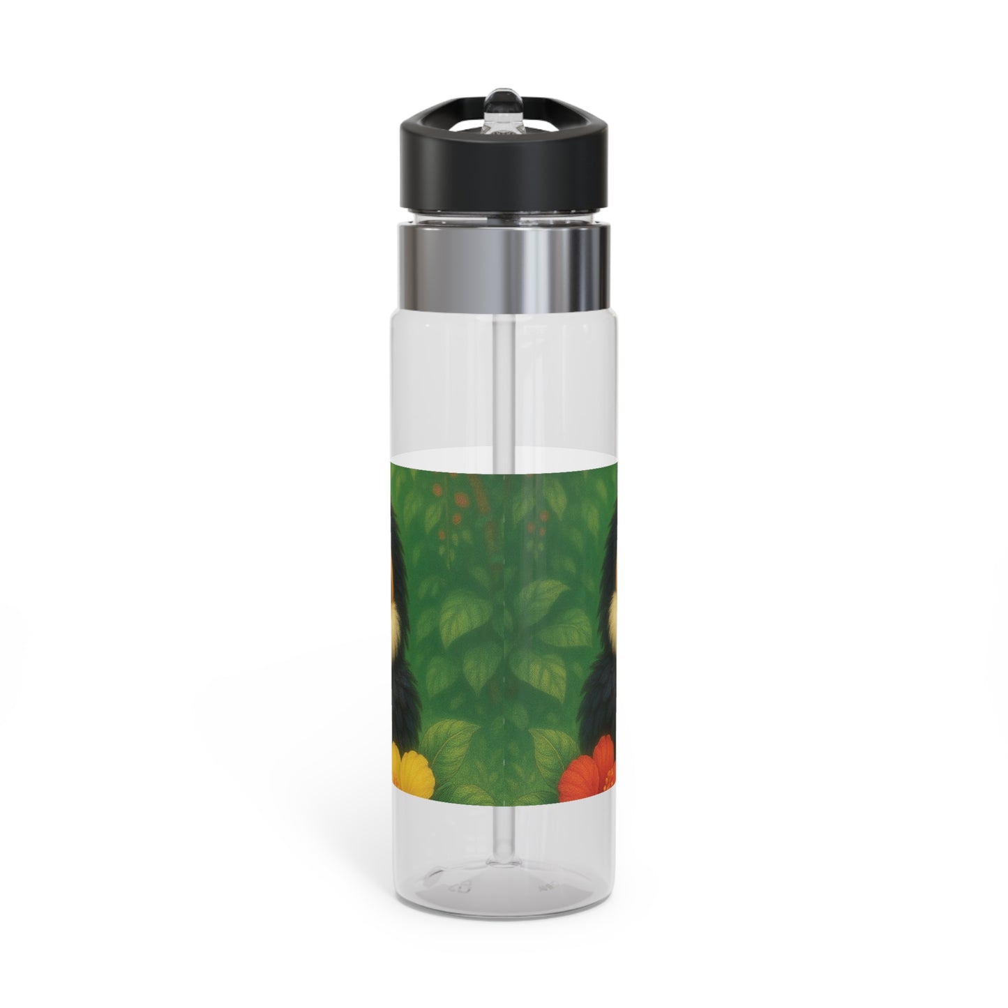 Tropical 20oz Tritan Sport Water Bottle -  Leakproof, Lightweight, BPA-Free / Baby Toucans