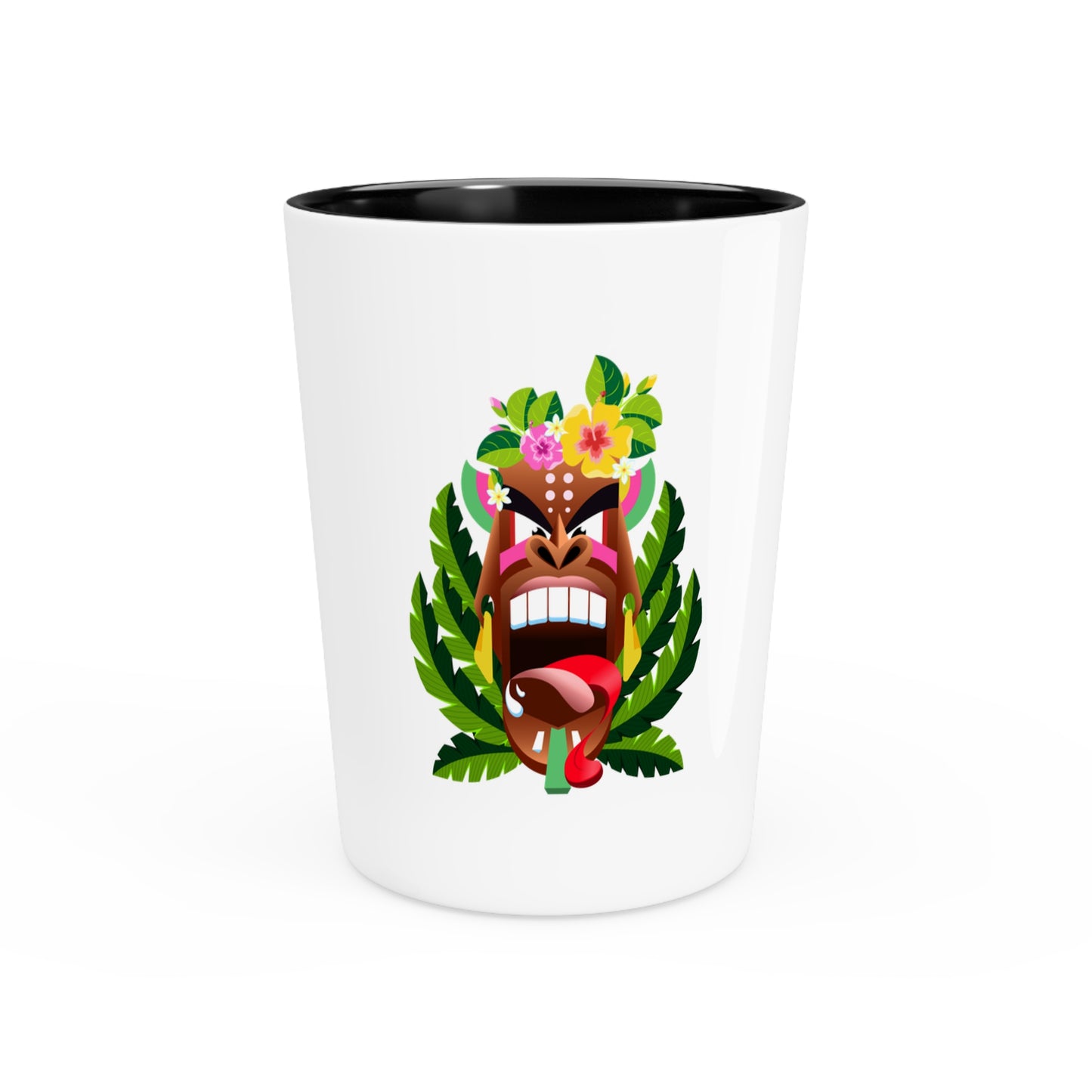 Ceramic Shot Glass - Tiki Boss Alelo