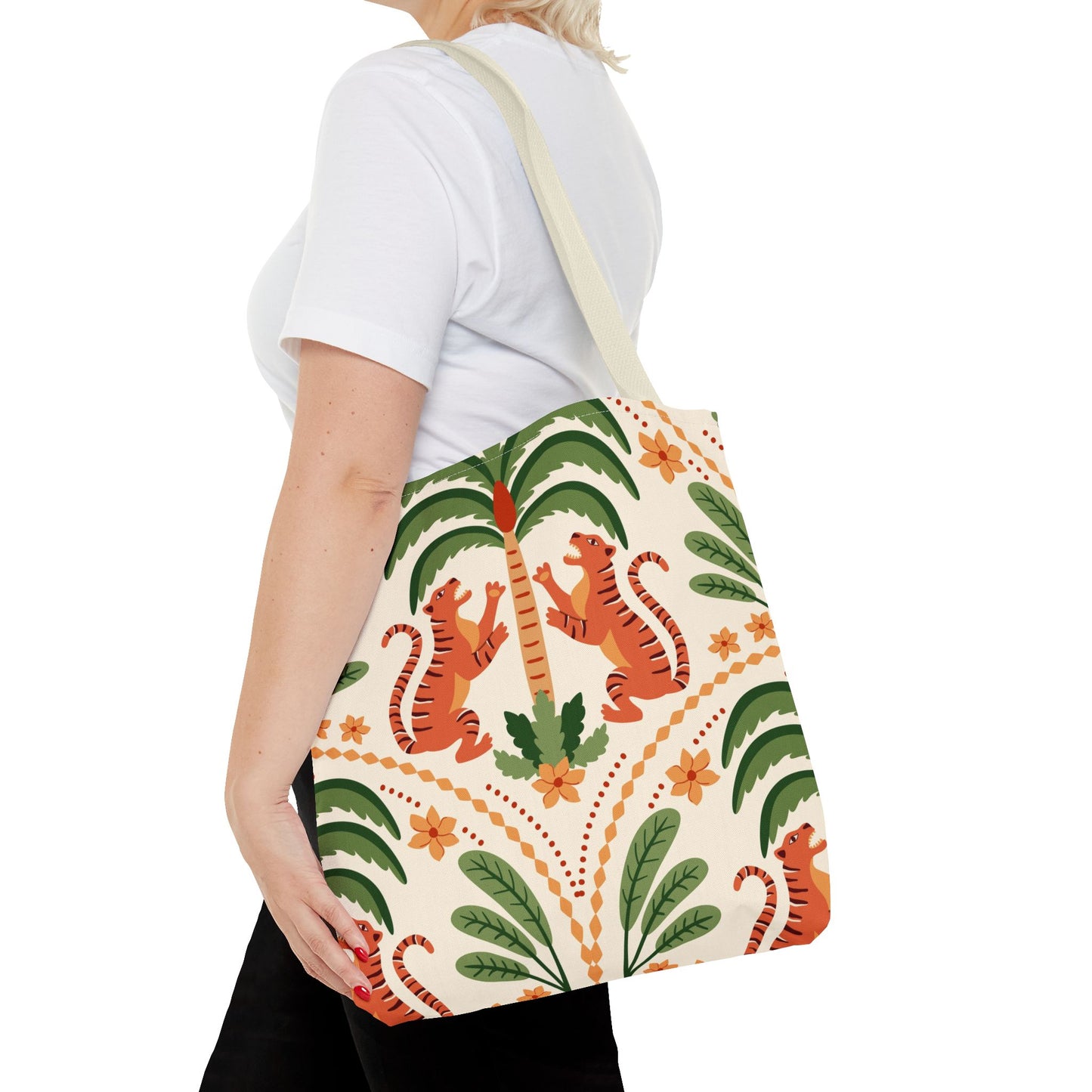 Tigers and Palms Tote Bag - 3 Sizes