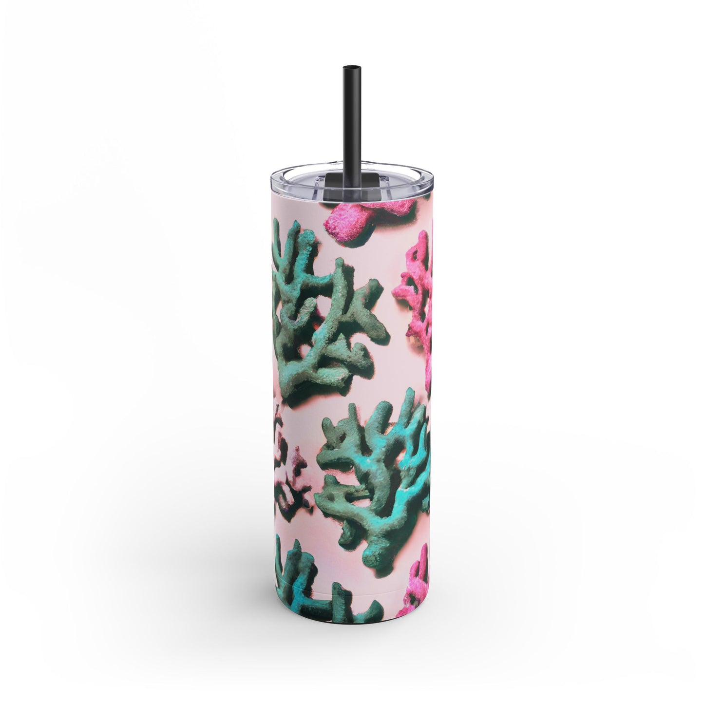 20oz Matte Tumbler, 7 Colors - Stylish Travel Cup - Corals Pink