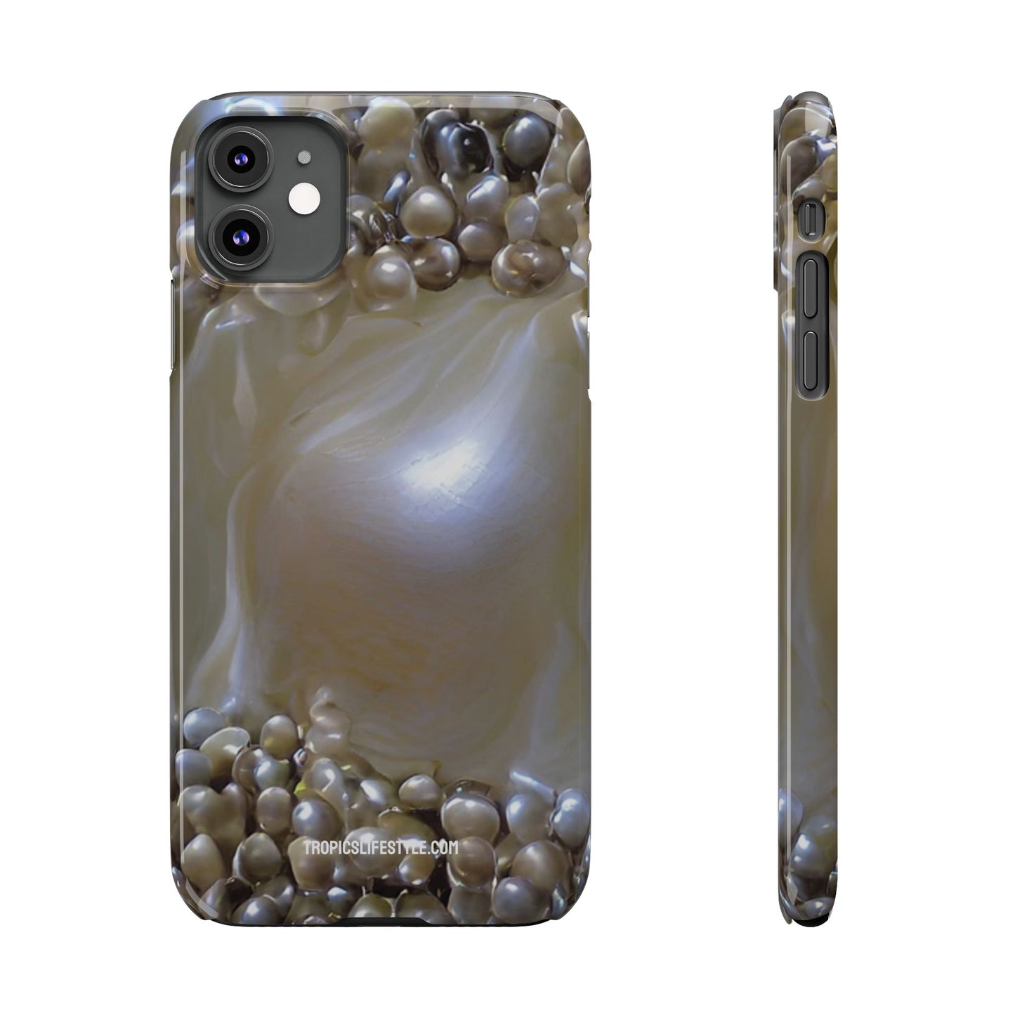 Slim Phone Cases - Natural Pearls Dream