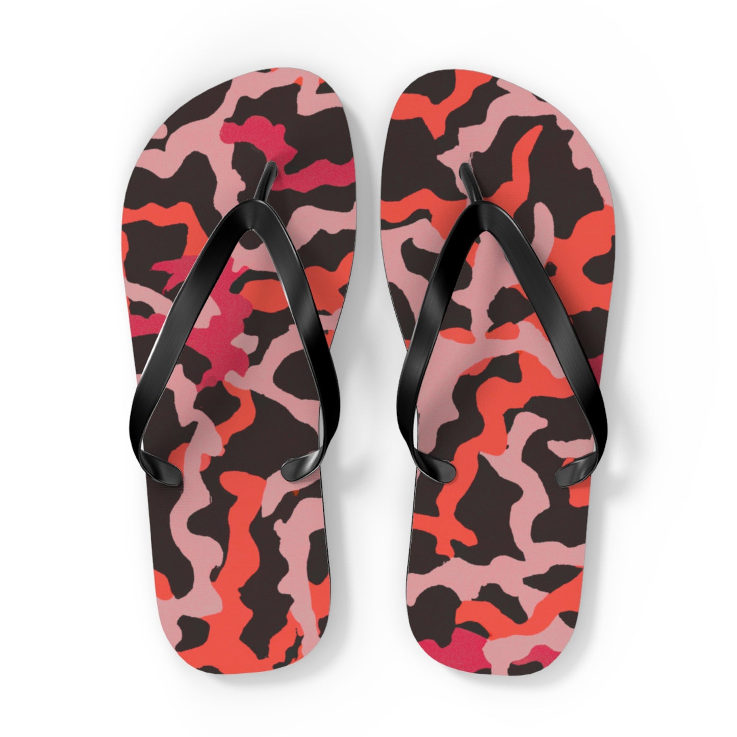 Flip Flops - Coral Threads/Red
