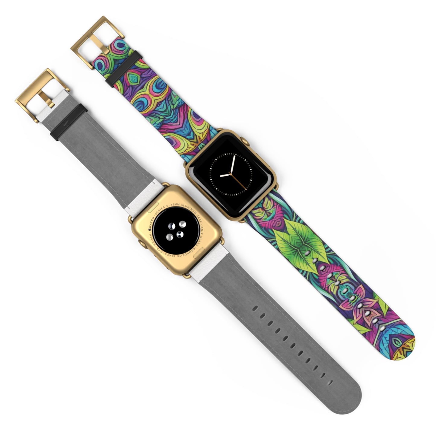 Apple Watch Band - Kaleido Peacock Joy/Macro