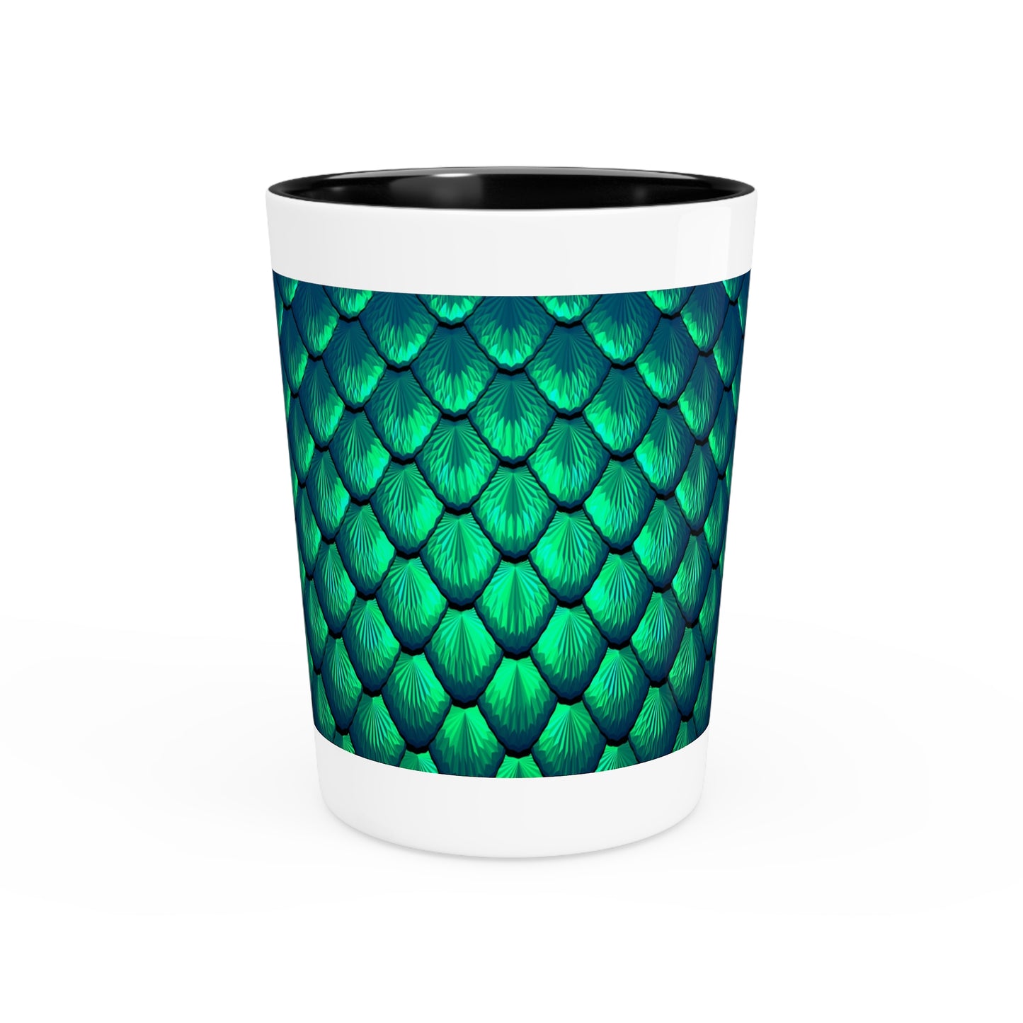 Ceramic Shot Glass - Pretty Mermaid Tail