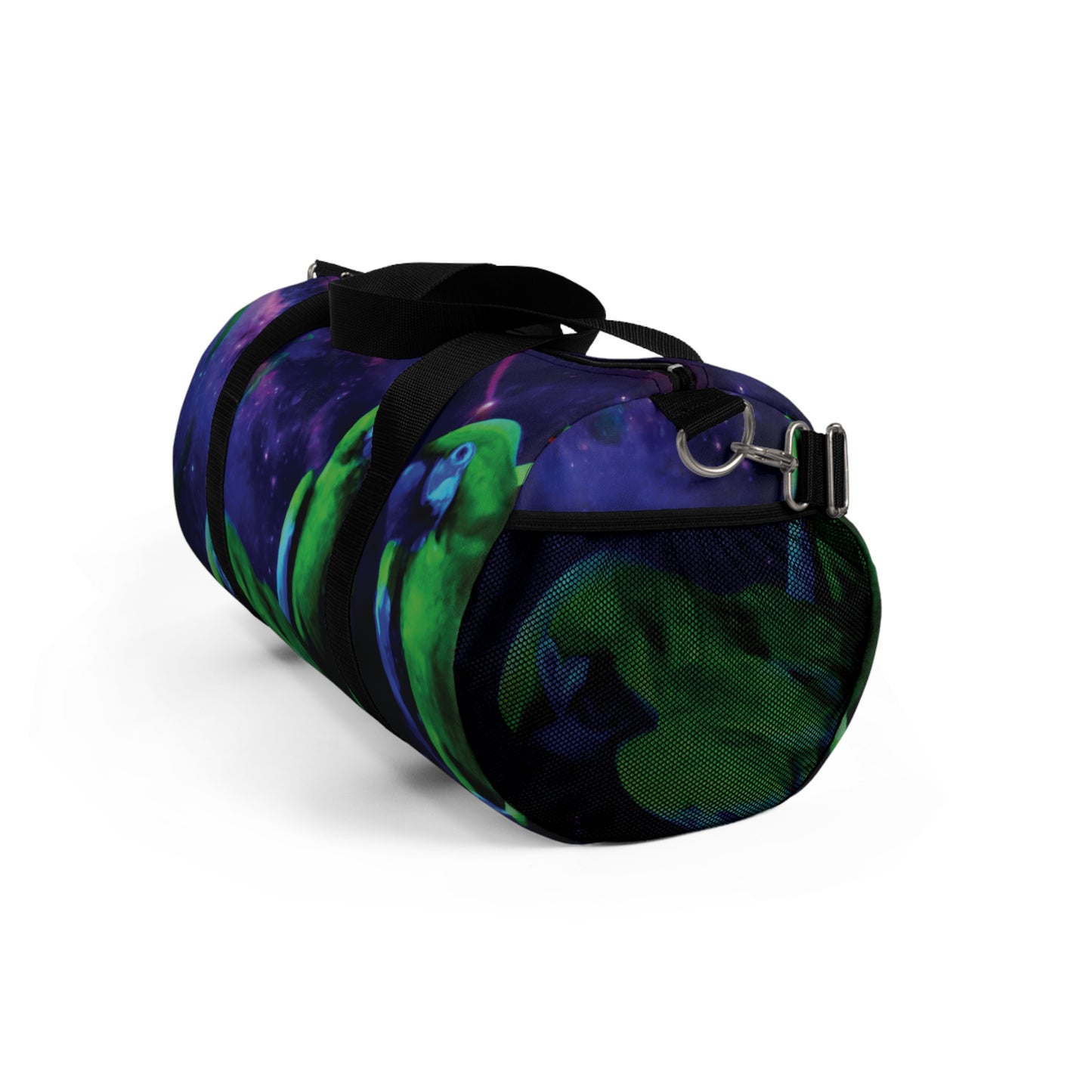 Tropical Rainforest Duffel Bag - Perfect for Travel and Gym / Galactic Parrots