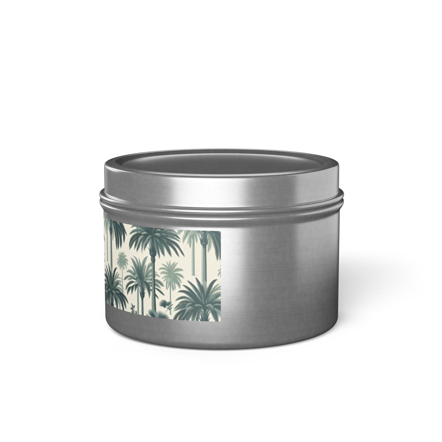 Tin Candles, 2 sizes, 3 tin colors - High Five Palms