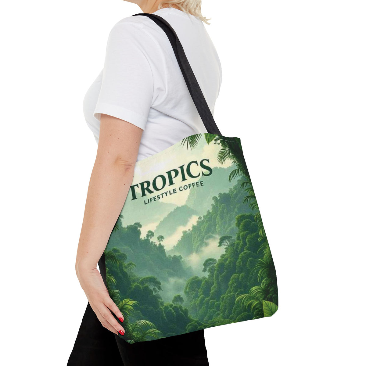 Rainforest Vistas Coffee Tote Bag - 3 Sizes