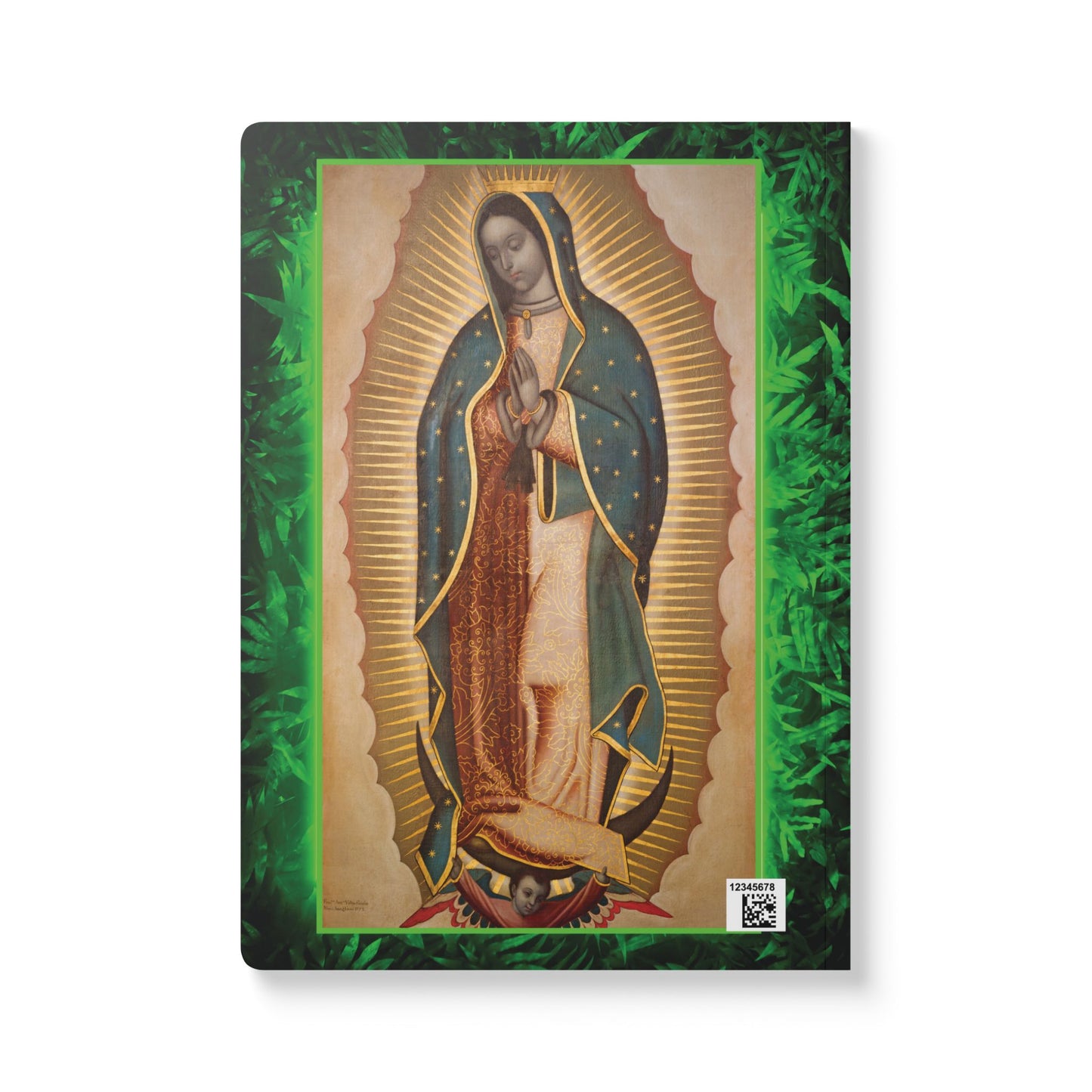 Religious Softcover Journal - Tropical Glow Our Lady of Guadalupe