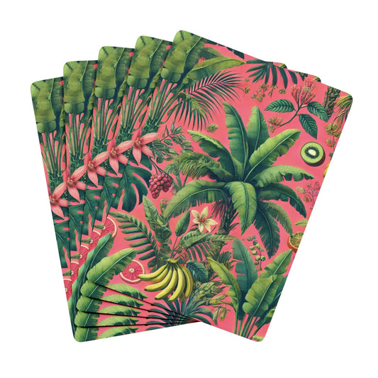 Poker Playing Cards - More Tropical Fruit, Coral