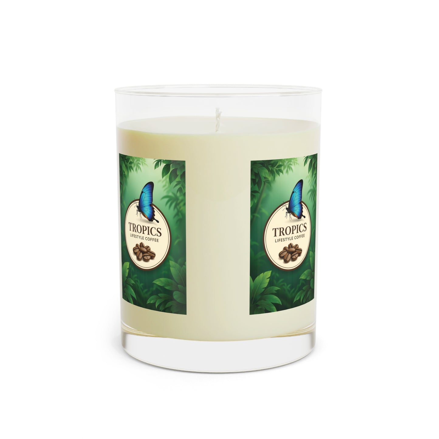 Morpho Butterfly, Brand Merch ~ 11 oz soy candle