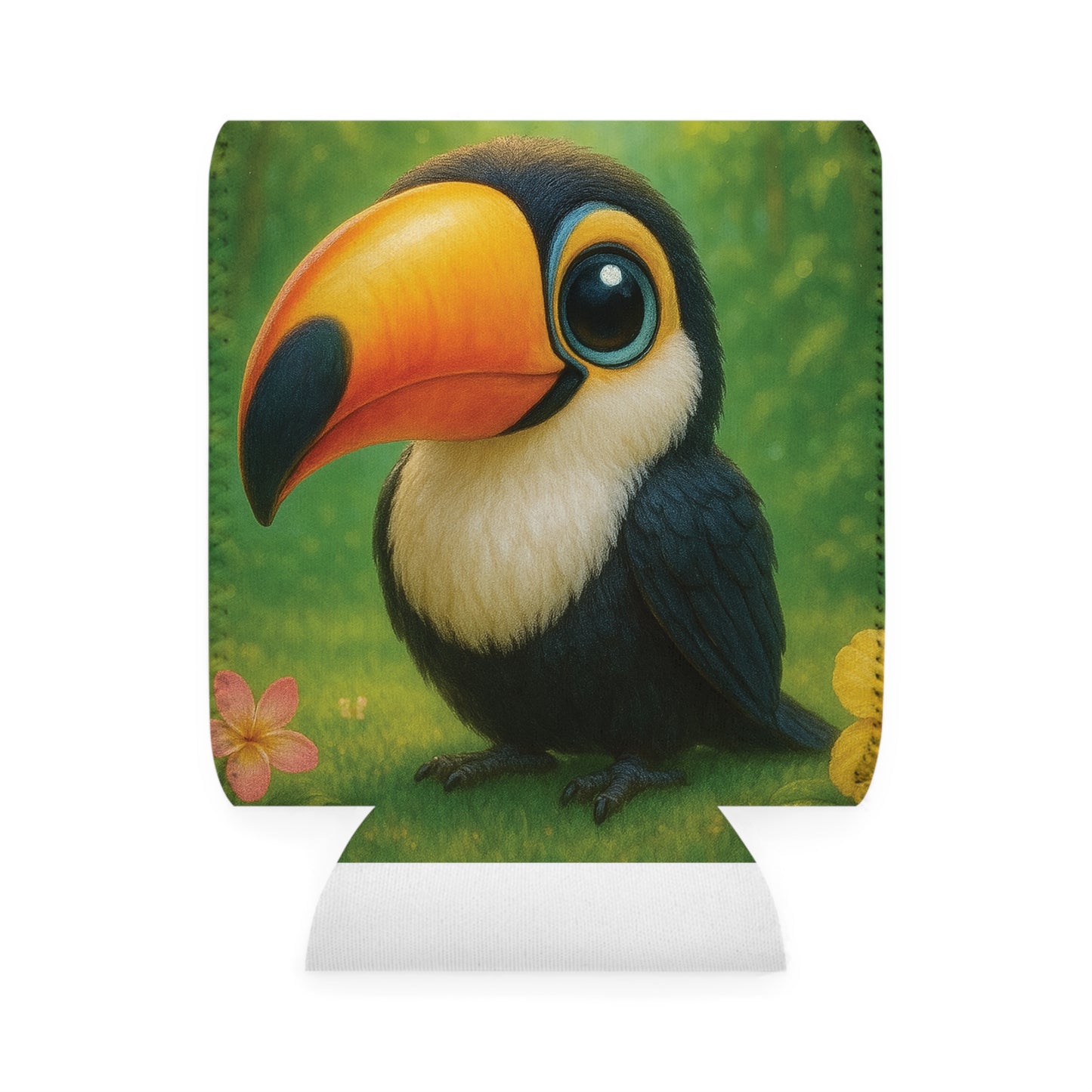 Baby Toucan Can Cooler Sleeve - Perfect for Outdoor Picnics