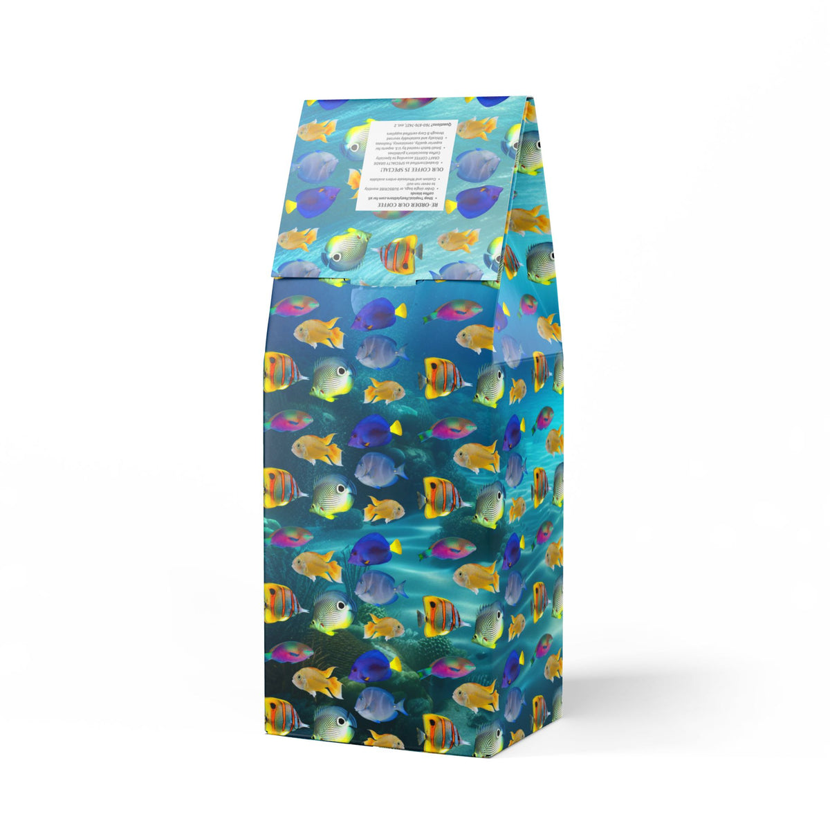 Golden Sands Single Origin™ Coffee (Light-Medium Roast) Specialty Grade / School of Fish, Ocean