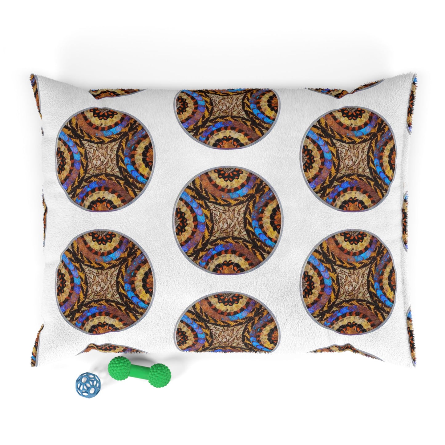 Pet Bed - Cozy and Fun Dog or Cat Bed for Beach Lovers / Real Butterfly Wing Plate #3