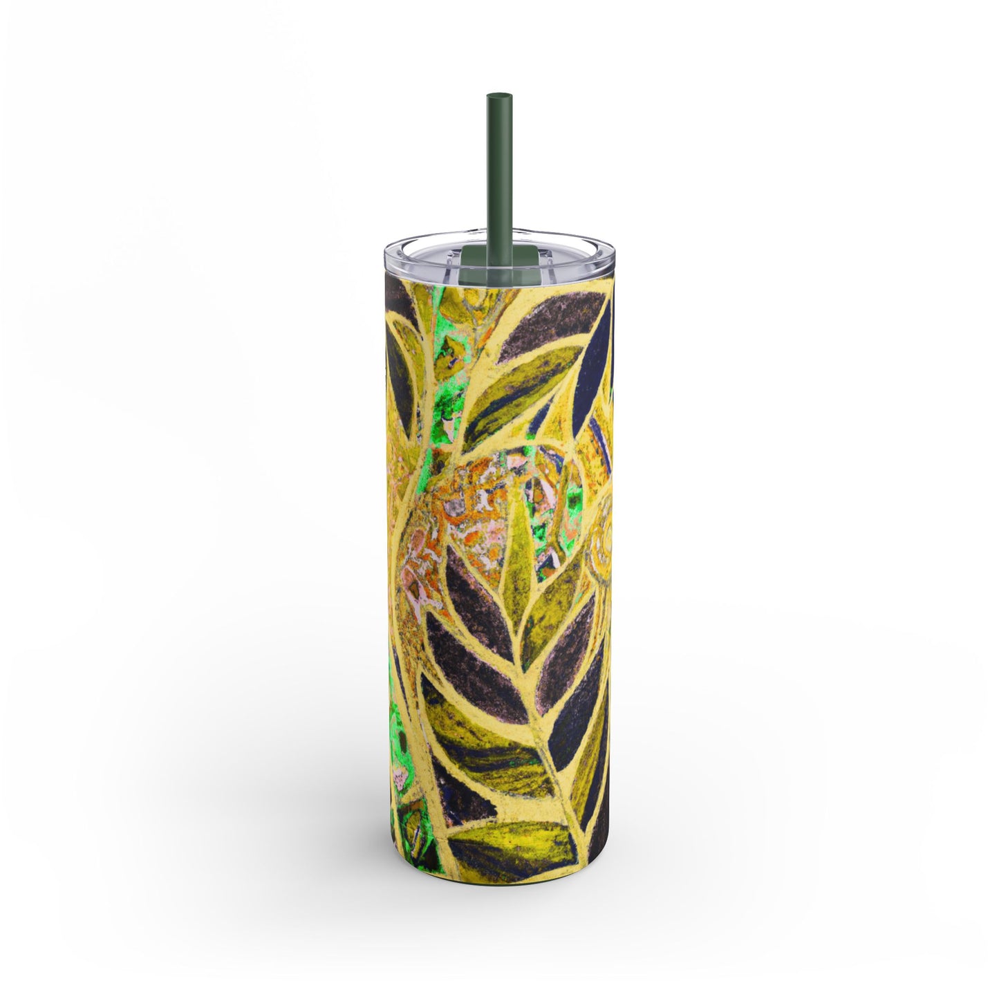 20oz Matte Tumbler, 7 Colors - Stylish Travel Cup - Amazon Whimsy, Yellow