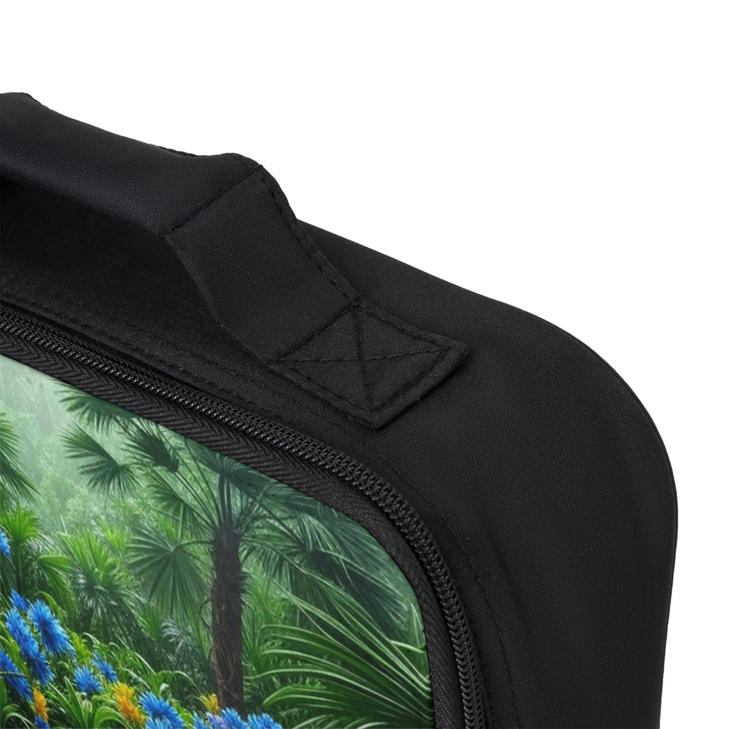 After a Rainforest Rain Lunch Bag - Eco-Friendly Insulated Tote, Adult and Child Lunchbox / Perfect for Picnics, Beach Outings