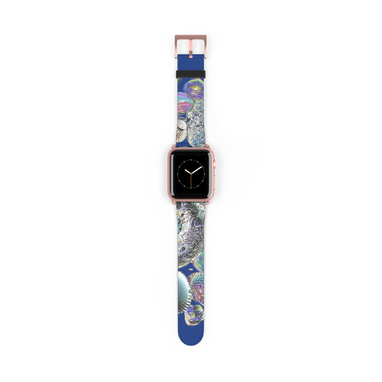 Apple Watch Band - Heatwave Seashell Collection, dark blue