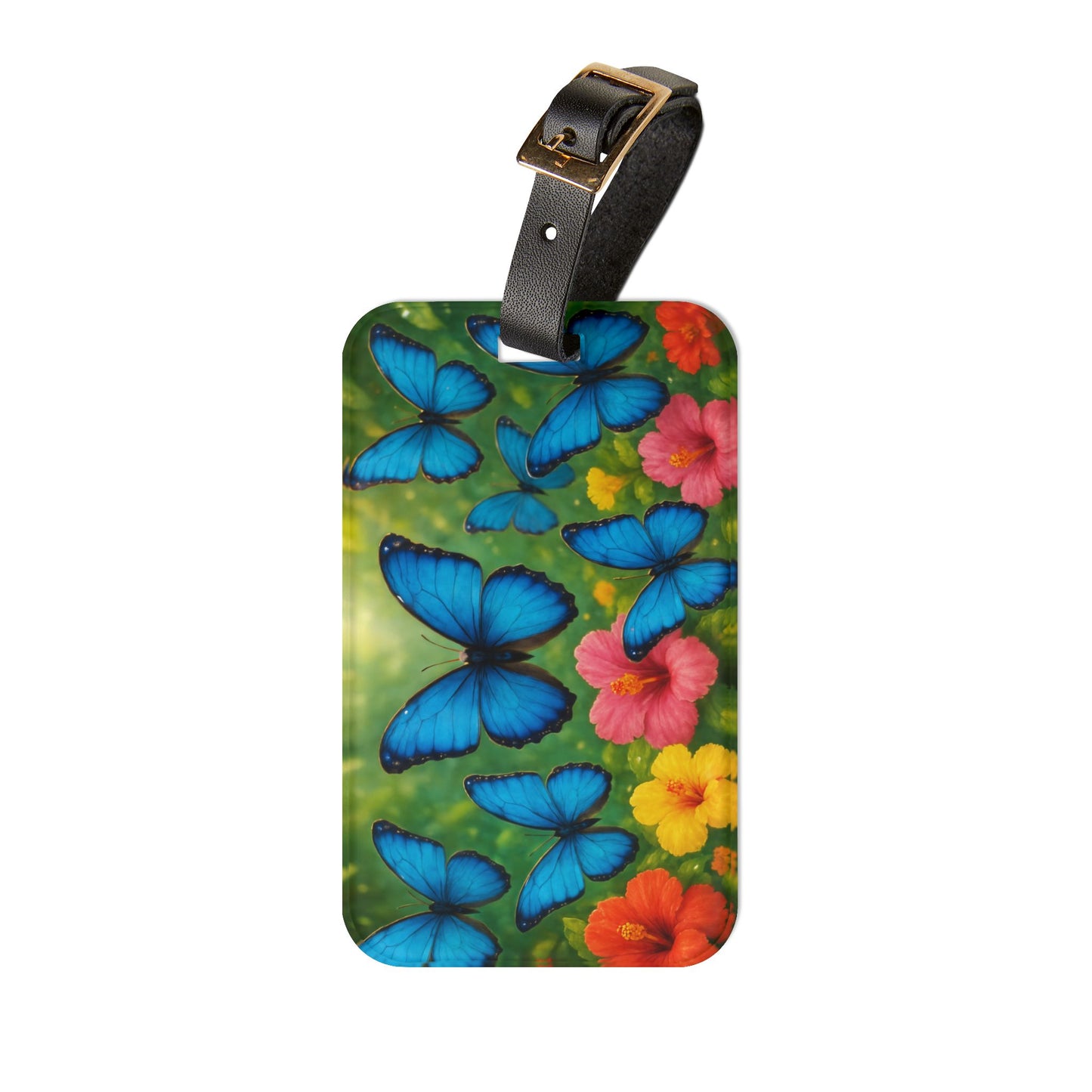 Luggage Tag - Morpho Butterflies Flight