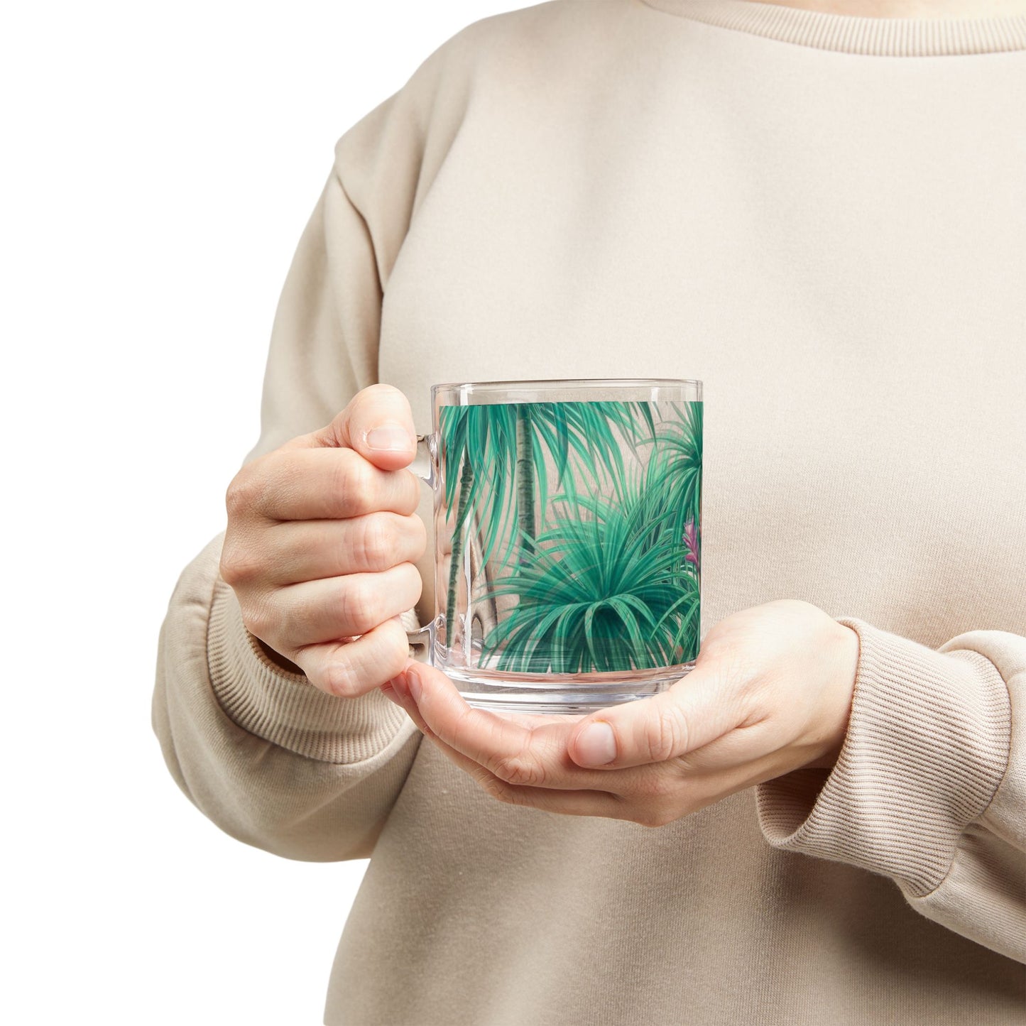 Tiny Palm Island Mug - 10oz, Perfect for Tropical Lovers